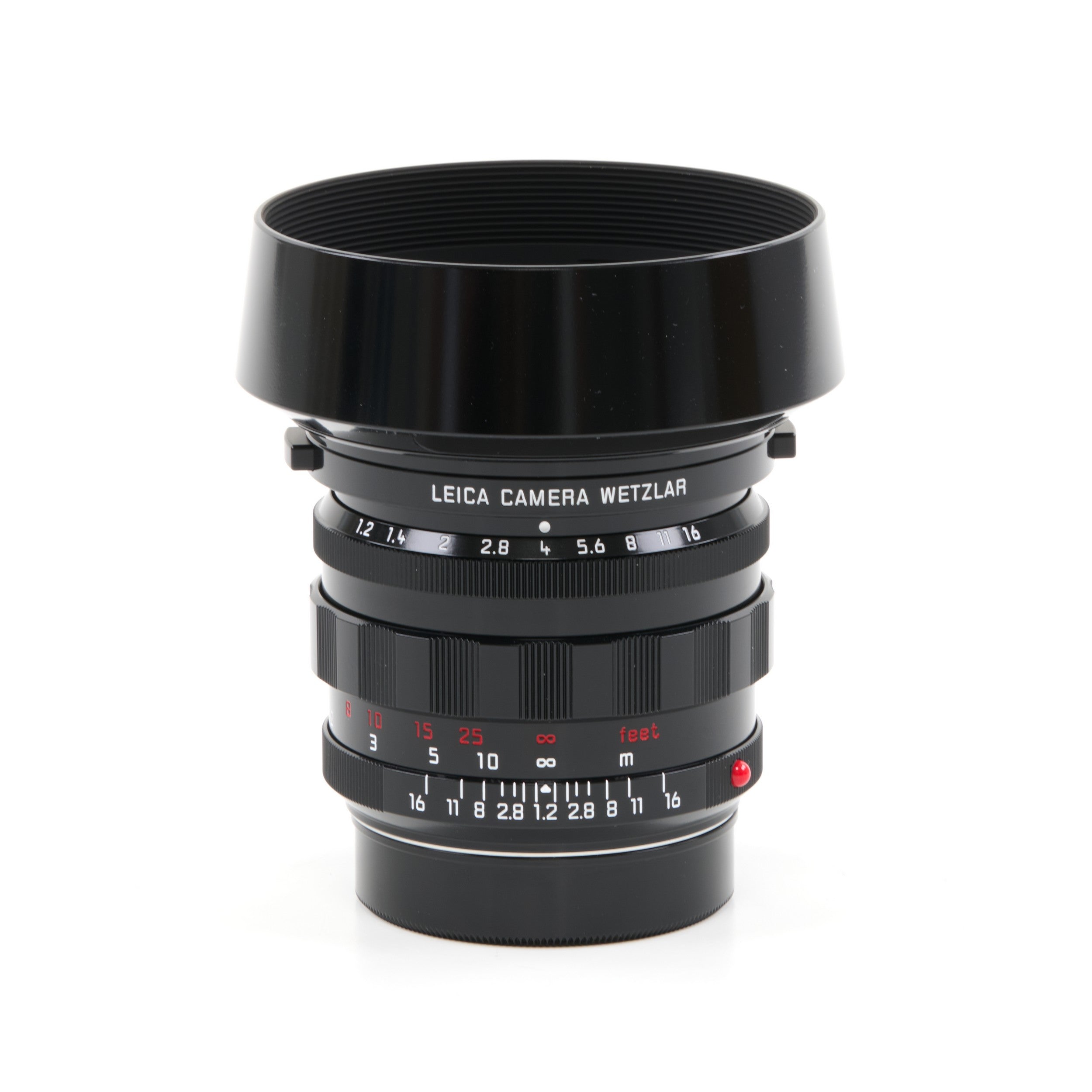 Leica 50mm f1.2 Noctilux-M ASPH Glossy Black Paint + Box