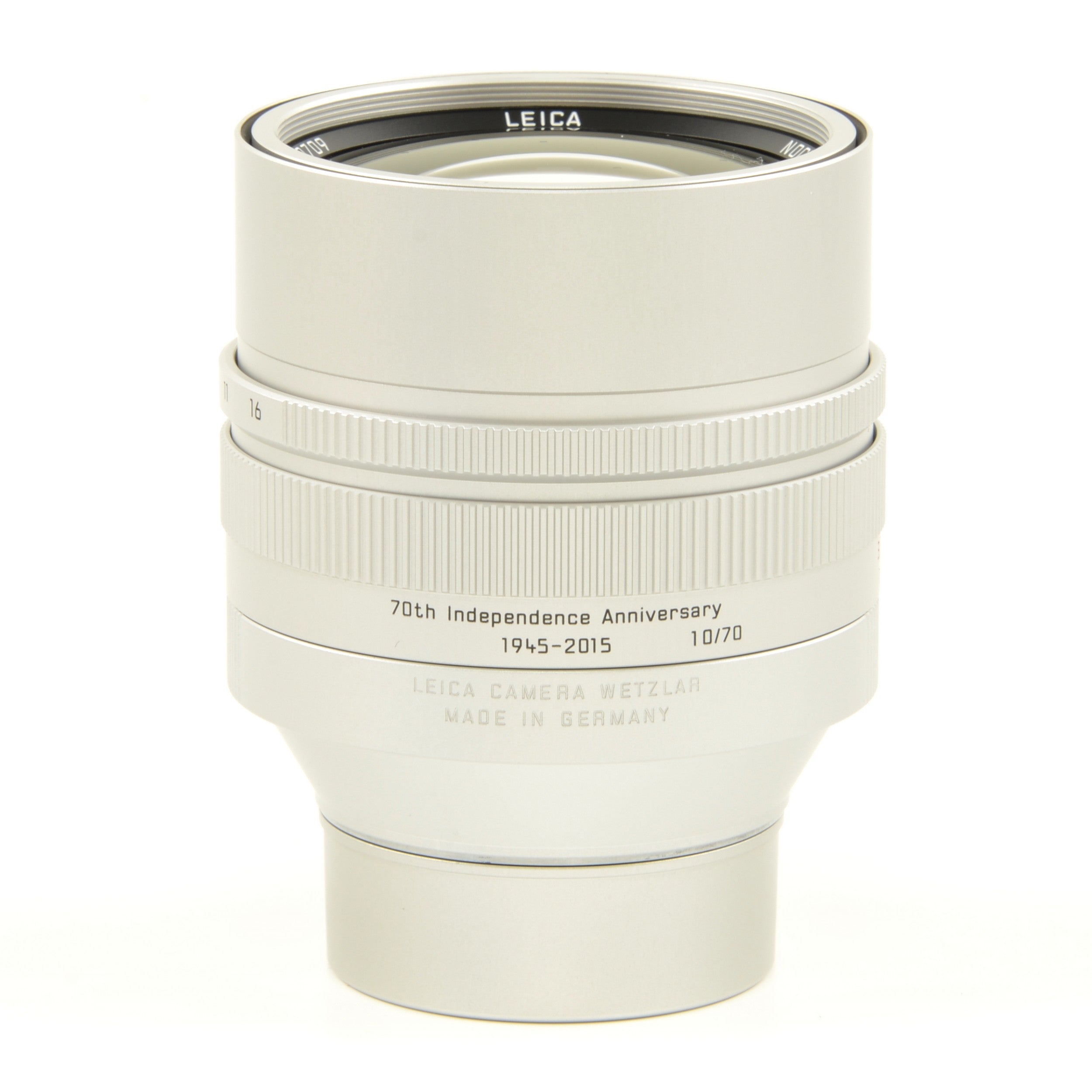 Leica 50mm f0.95 Noctilux-M ASPH Silver "70th Anniversary Republic of Korea" + Box