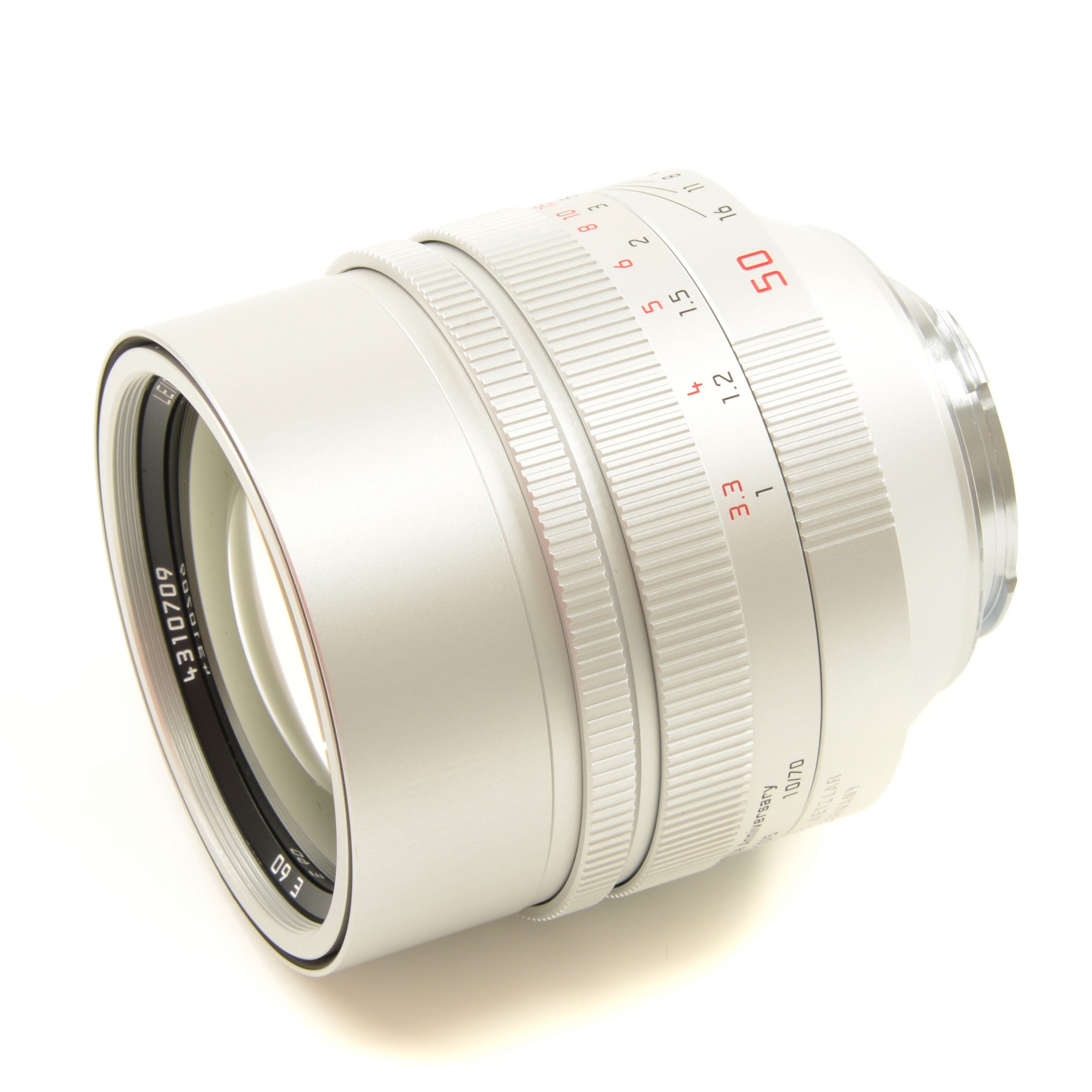 Leica 50mm f0.95 Noctilux-M ASPH Silver "70th Anniversary Republic of Korea" + Box