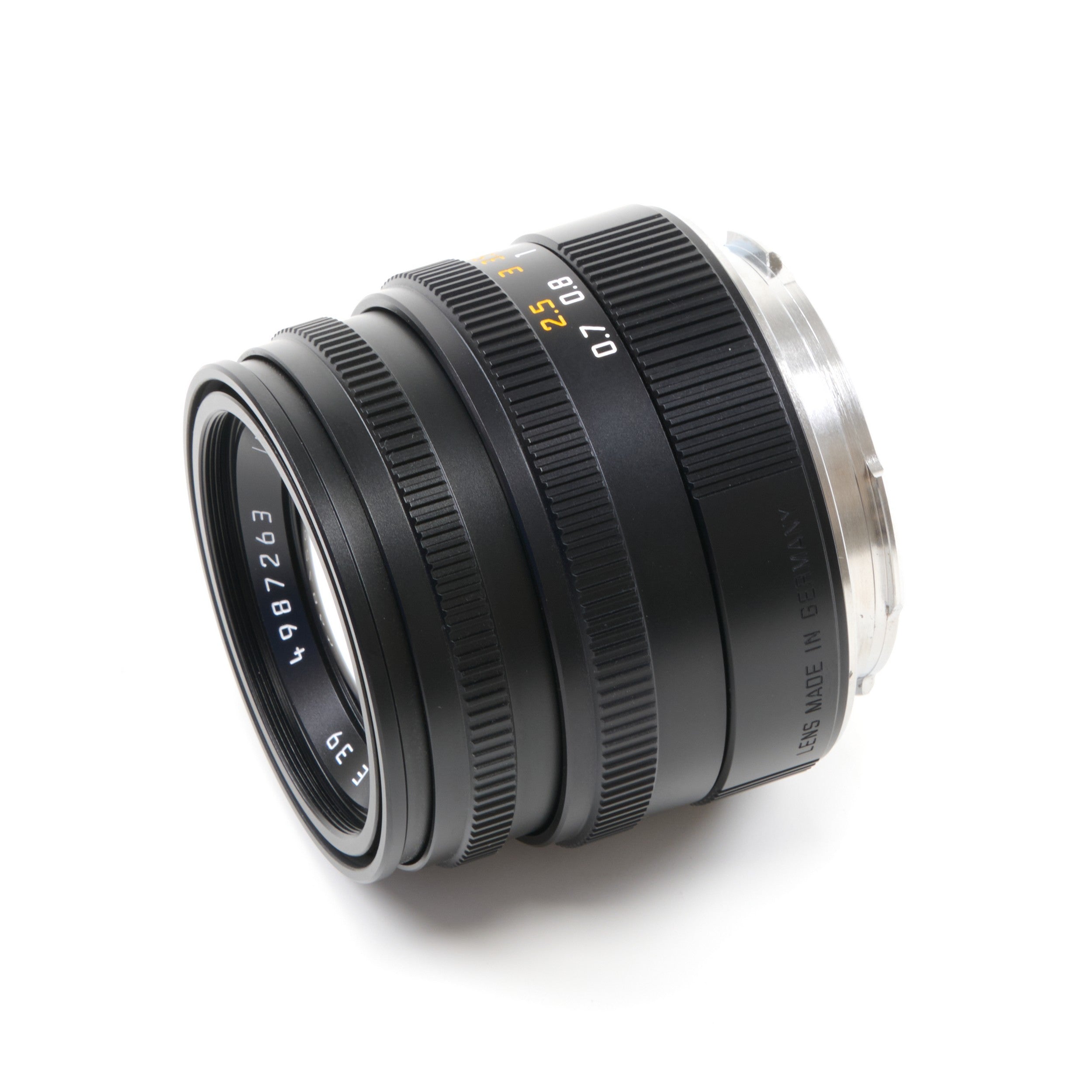 Leica 50mm f2 Summicron-M Black 6-Bit + Box