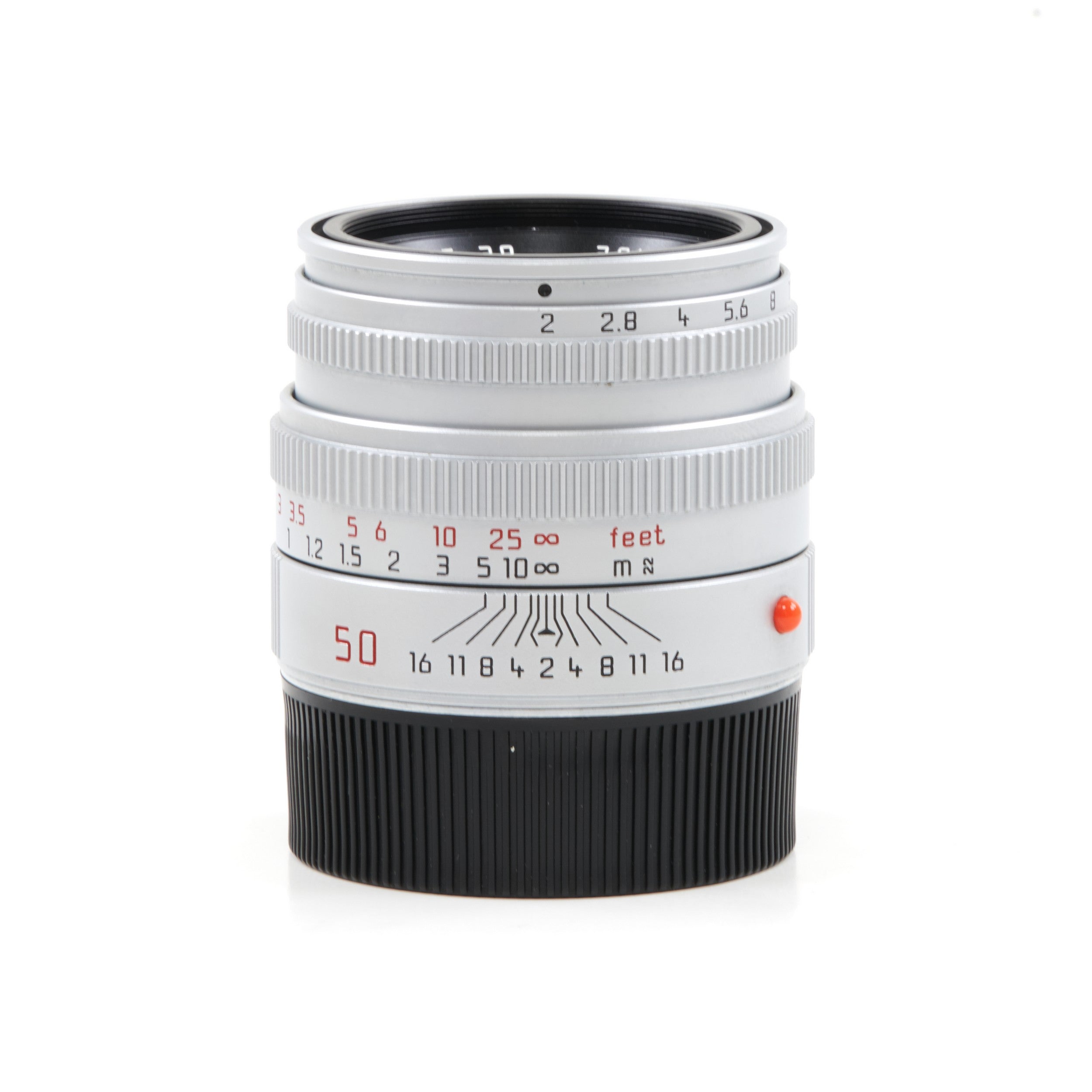Leica 50mm f2 Summicron-M Silver