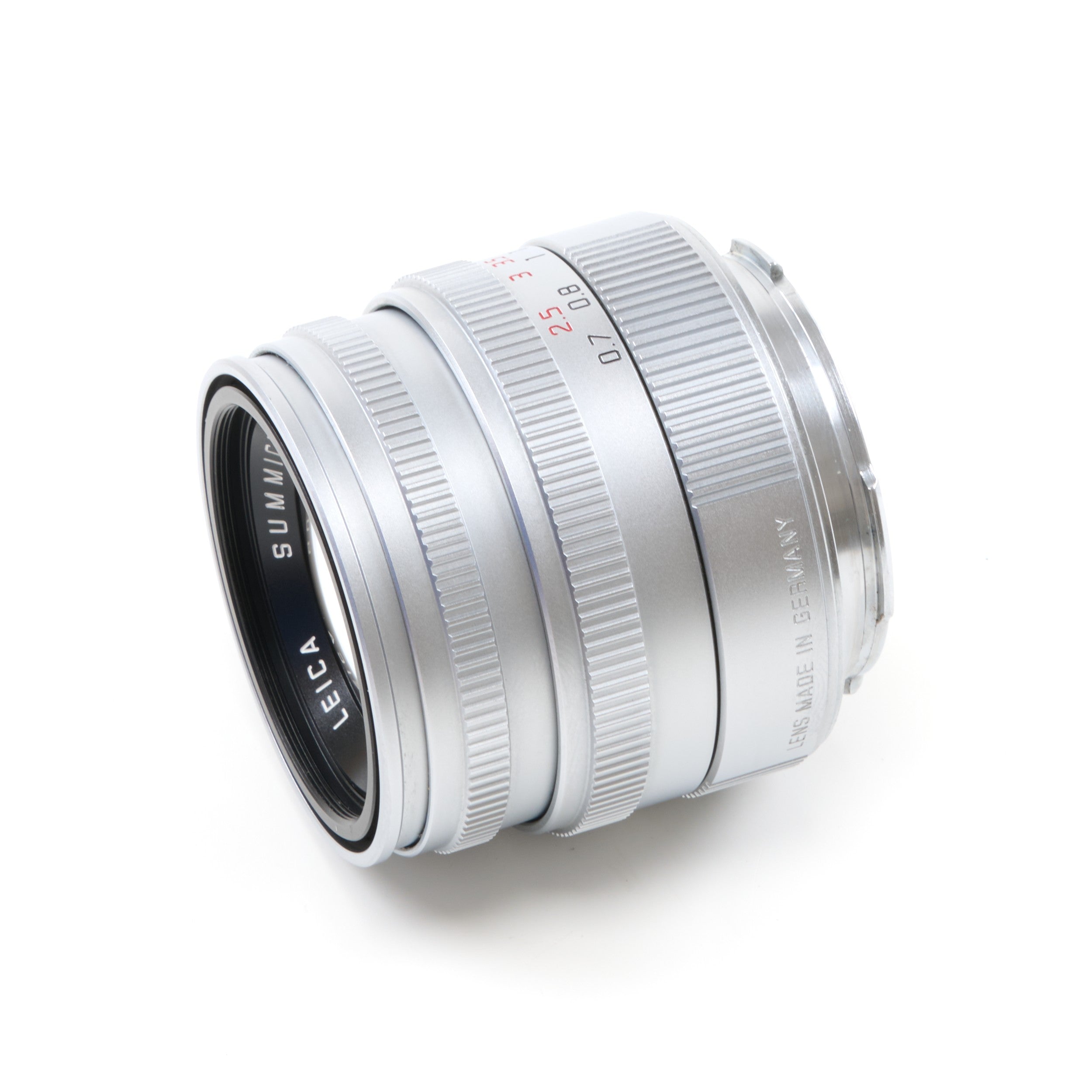 Leica 50mm f2 Summicron-M Silver