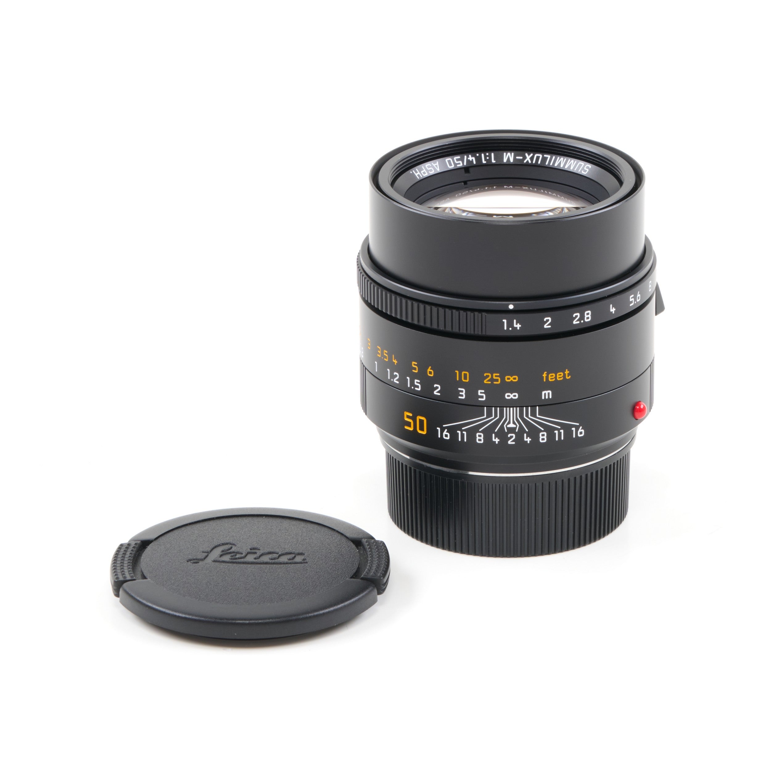 Leica 50mm f1.4 Summilux-M ASPH MK II Black + Box