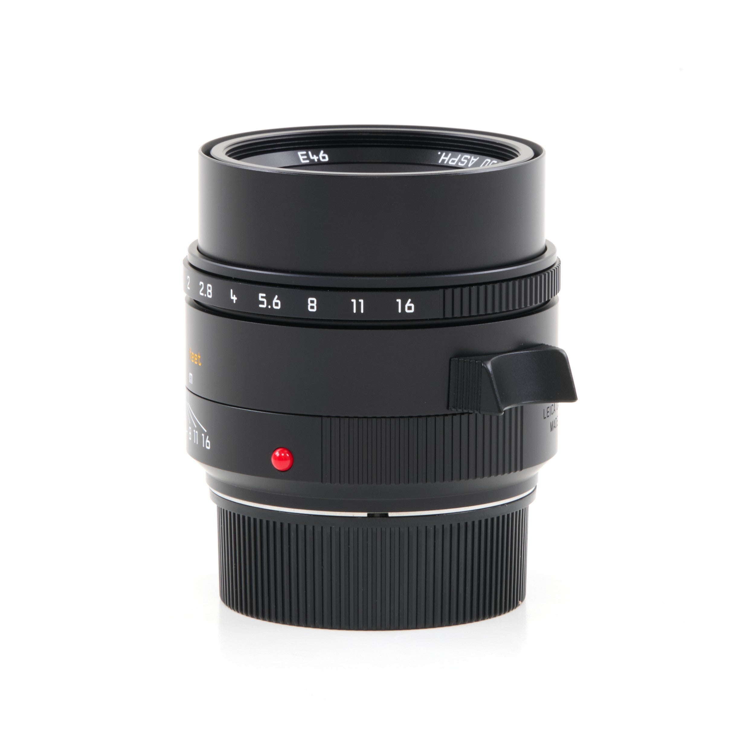 Leica 50mm f1.4 Summilux-M ASPH MK II Black + Box
