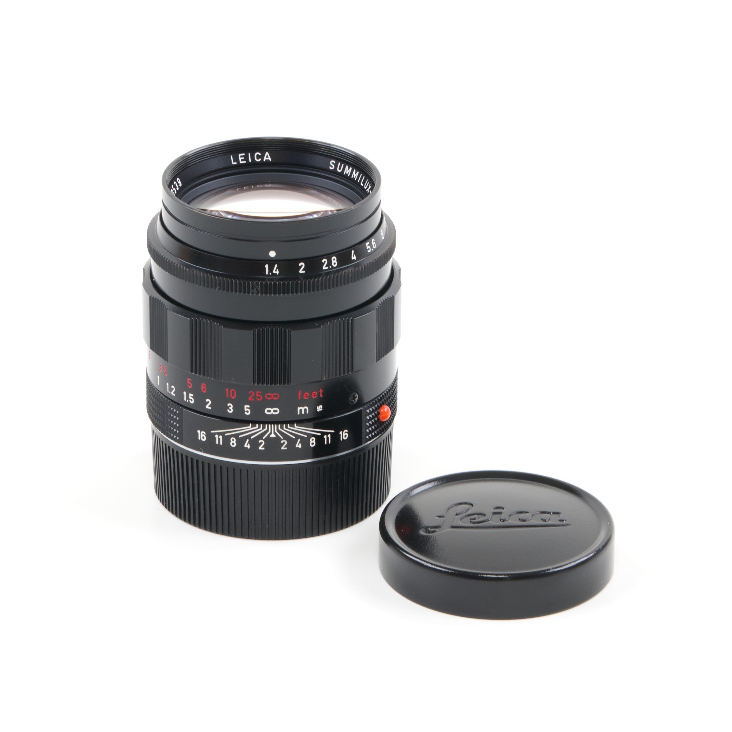 Leica 50mm f1.4 Summilux-M ASPH Black Paint LHSA + Box