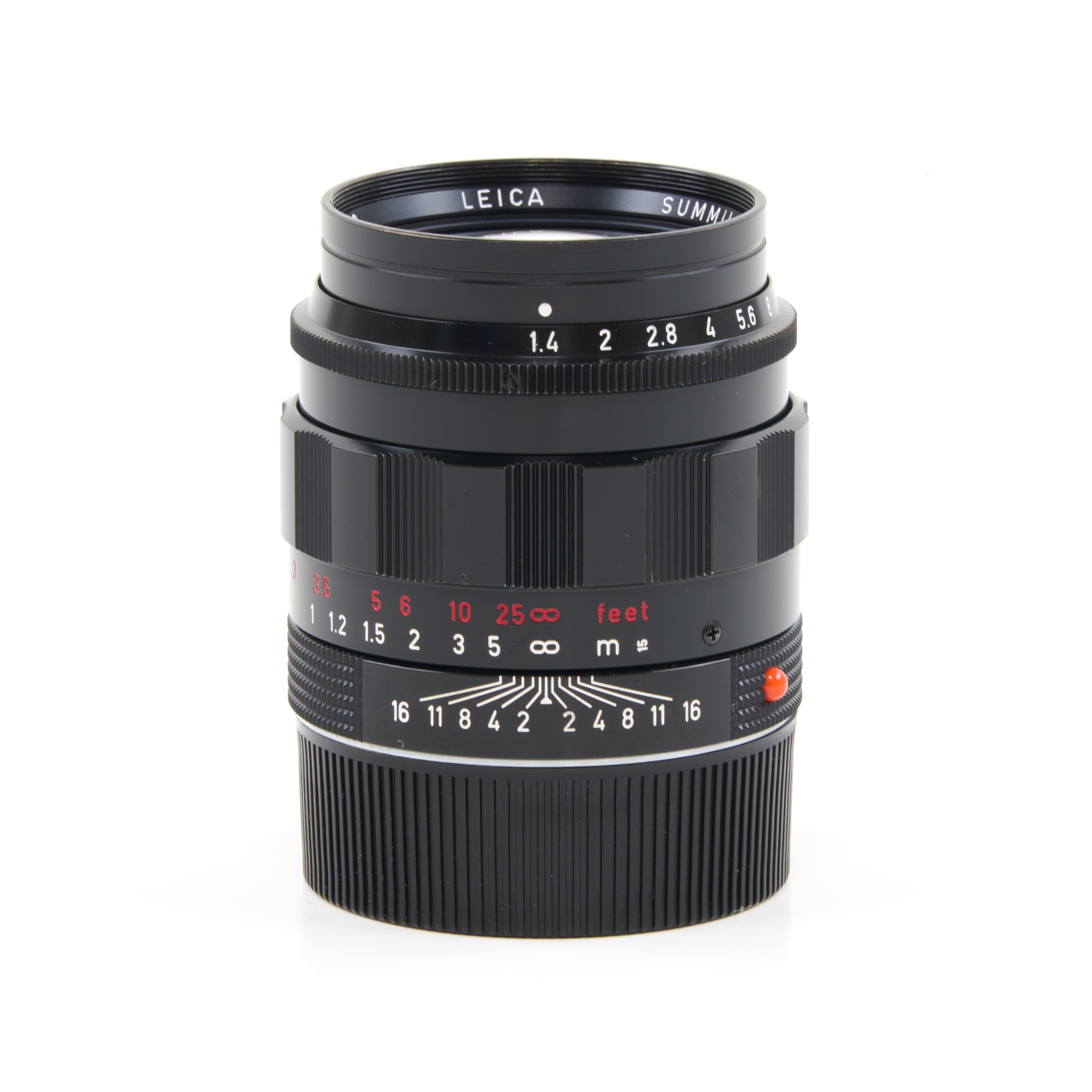Leica 50mm f1.4 Summilux-M ASPH Black Paint LHSA + Box