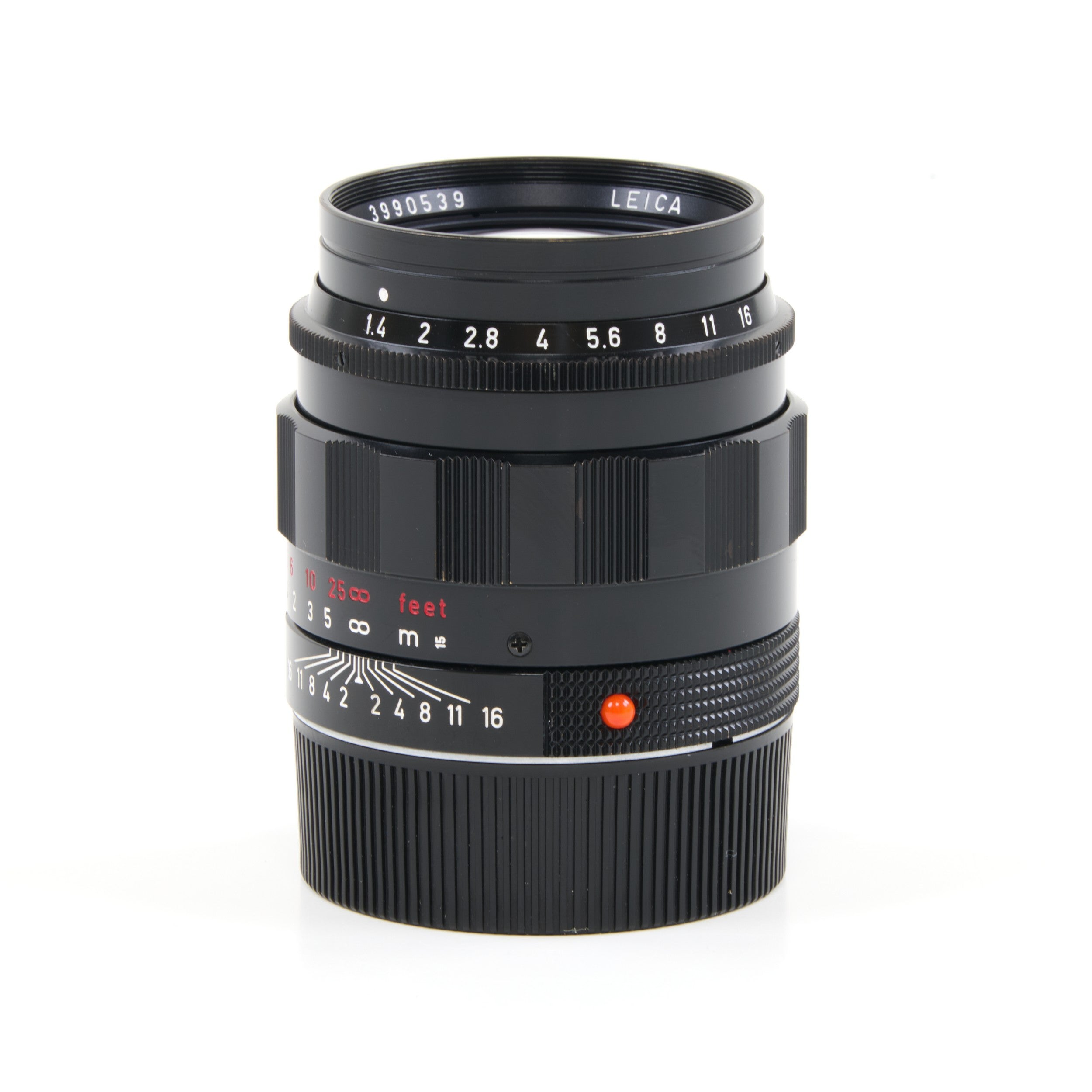 Leica 50mm f1.4 Summilux-M ASPH Black Paint LHSA + Box