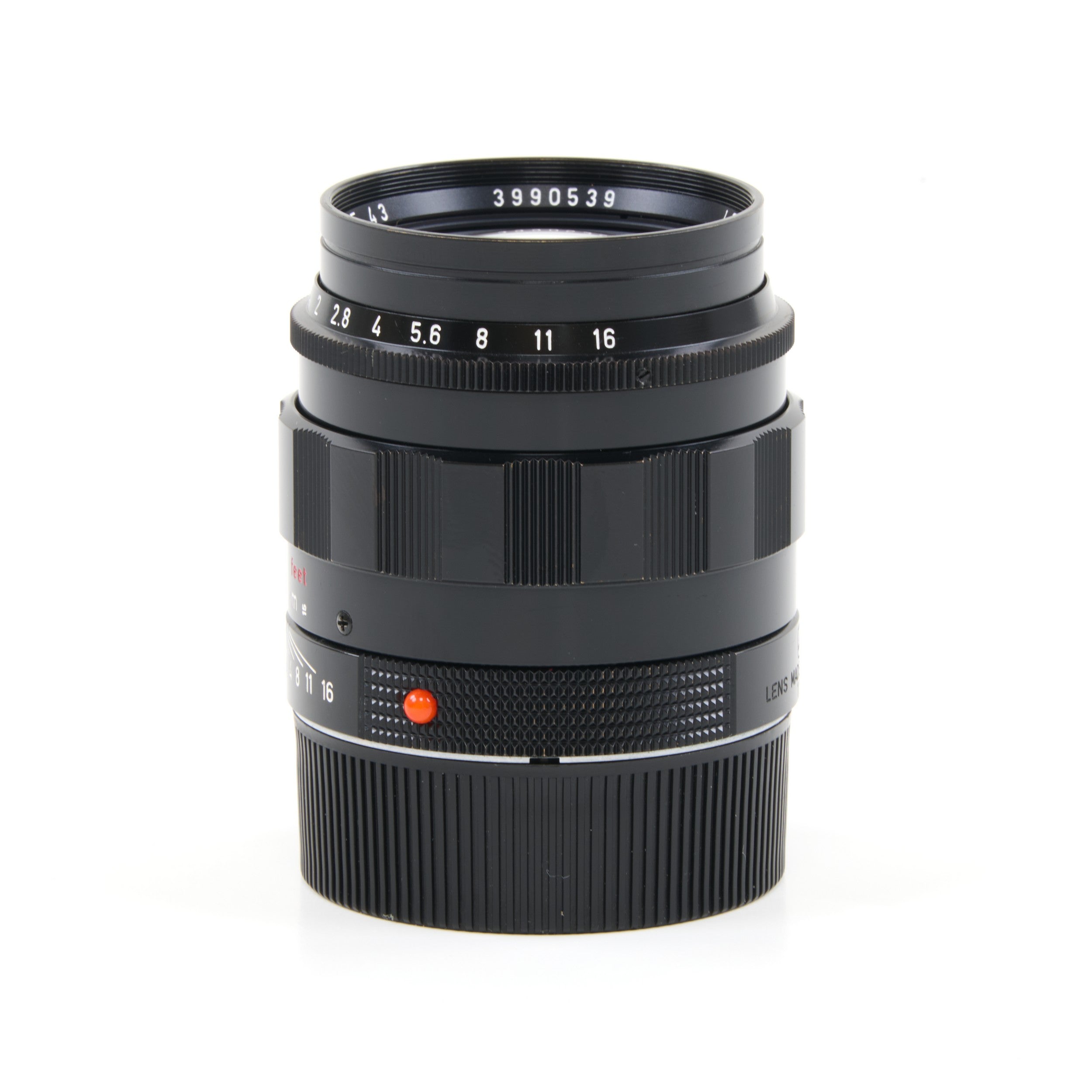 Leica 50mm f1.4 Summilux-M ASPH Black Paint LHSA + Box