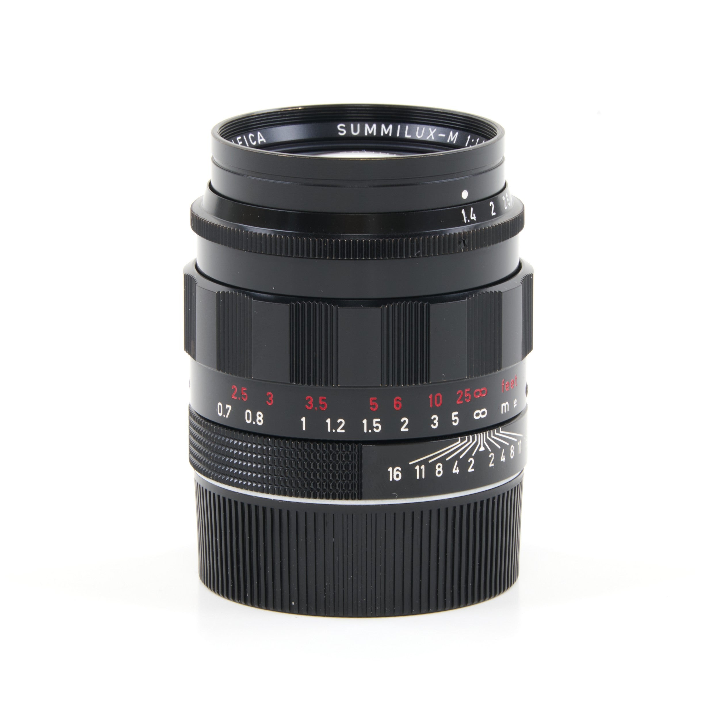Leica 50mm f1.4 Summilux-M ASPH Black Paint LHSA + Box