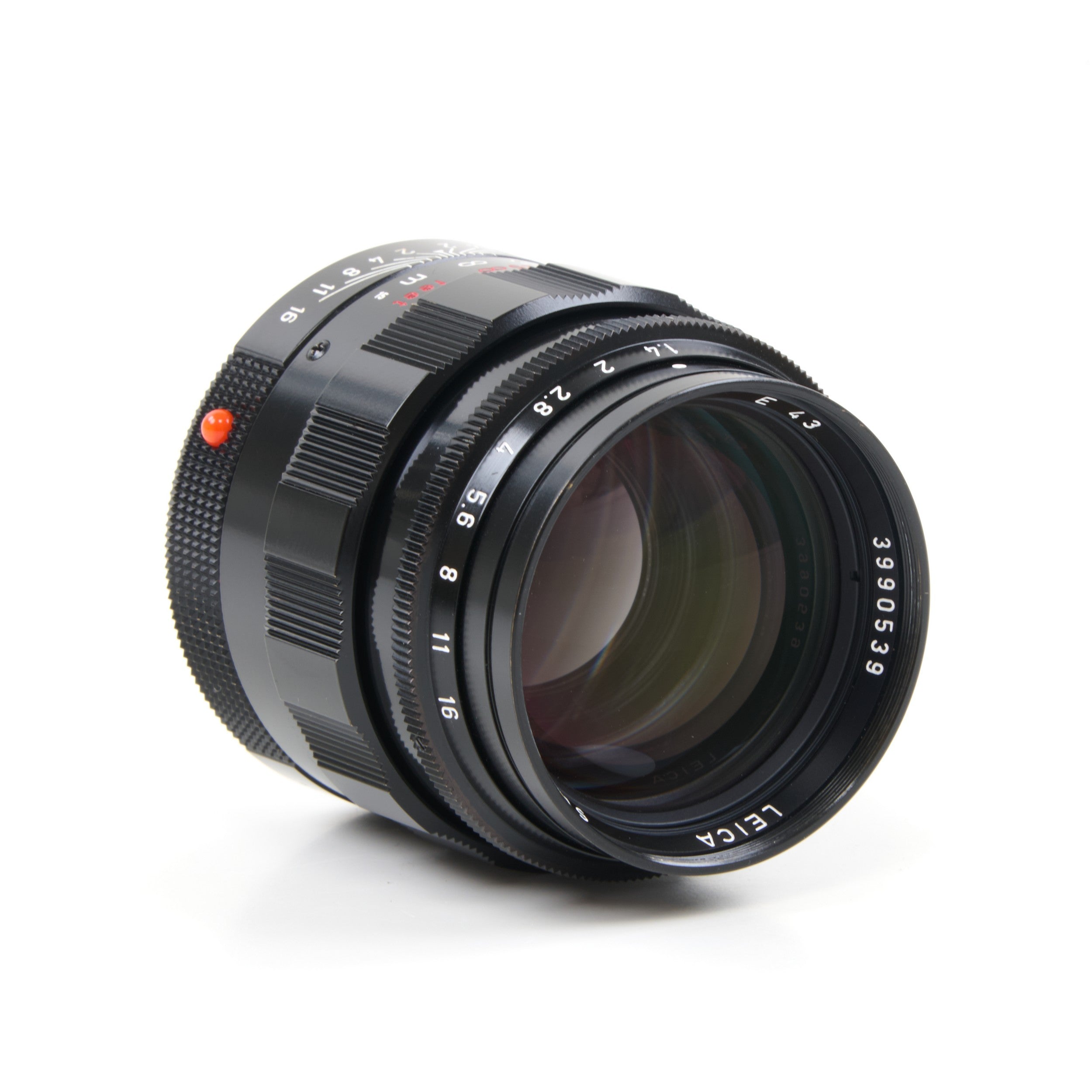 Leica 50mm f1.4 Summilux-M ASPH Black Paint LHSA + Box