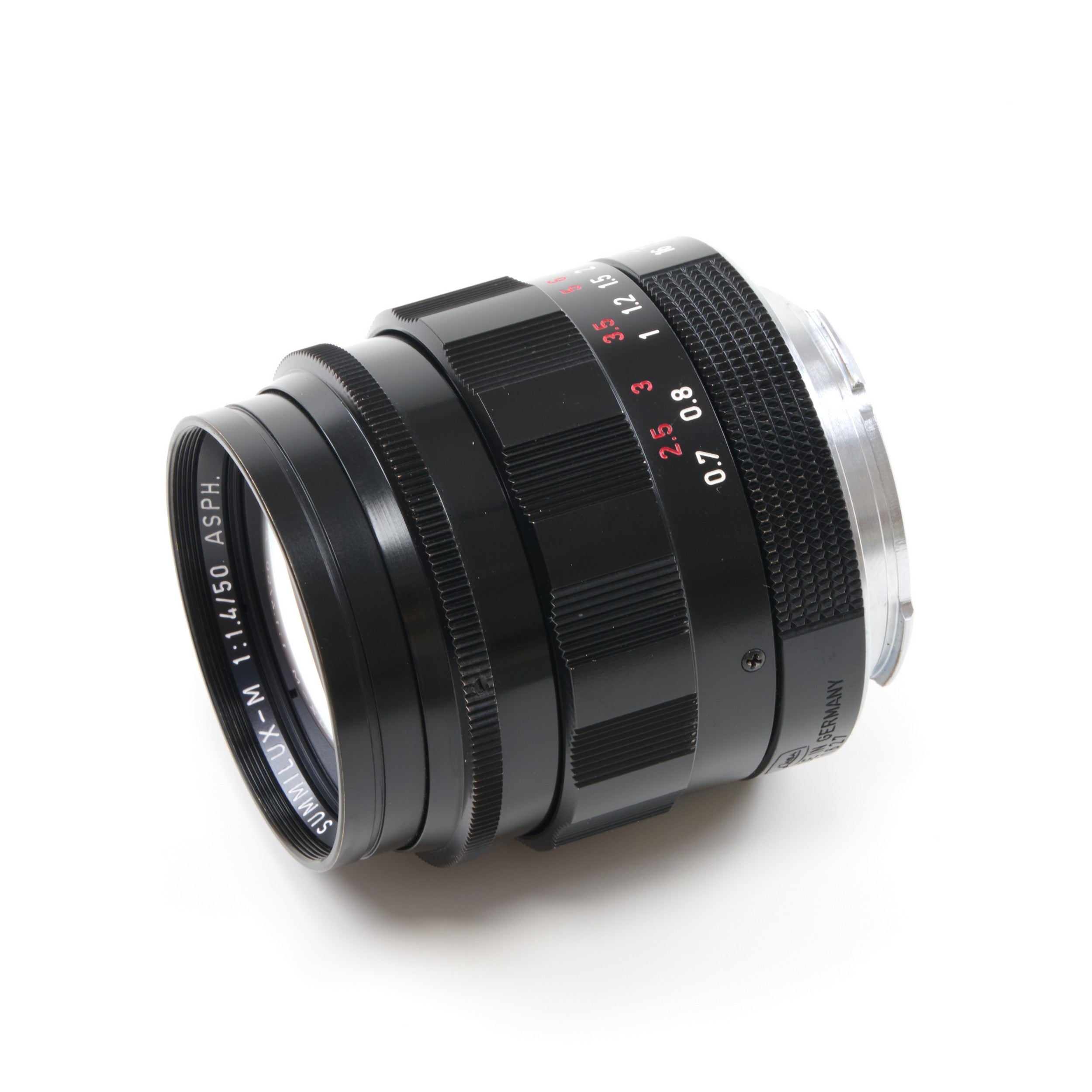 Leica 50mm f1.4 Summilux-M ASPH Black Paint LHSA + Box