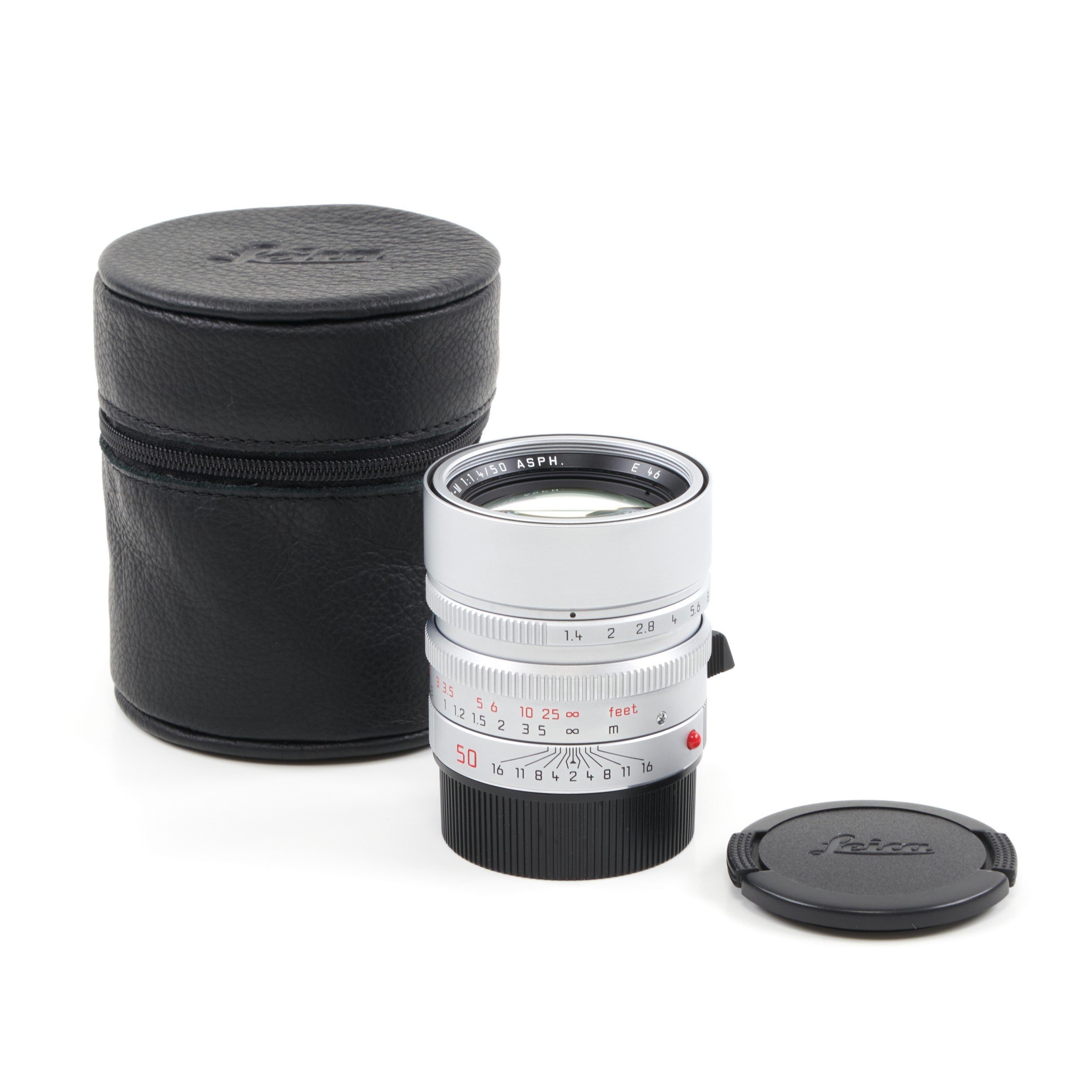 Leica 50mm f1.4 Summilux-M ASPH Silver 6-Bit