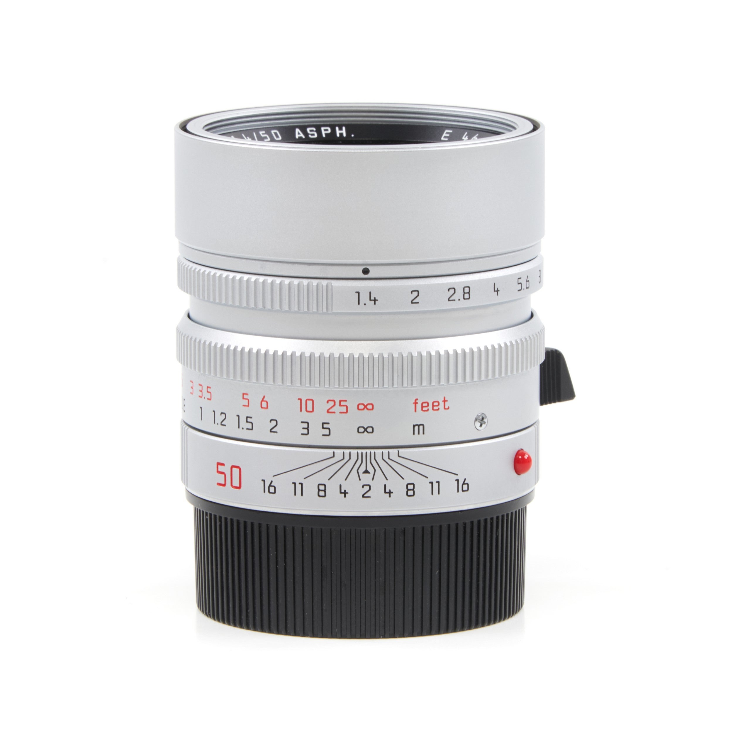 Leica 50mm f1.4 Summilux-M ASPH Silver 6-Bit