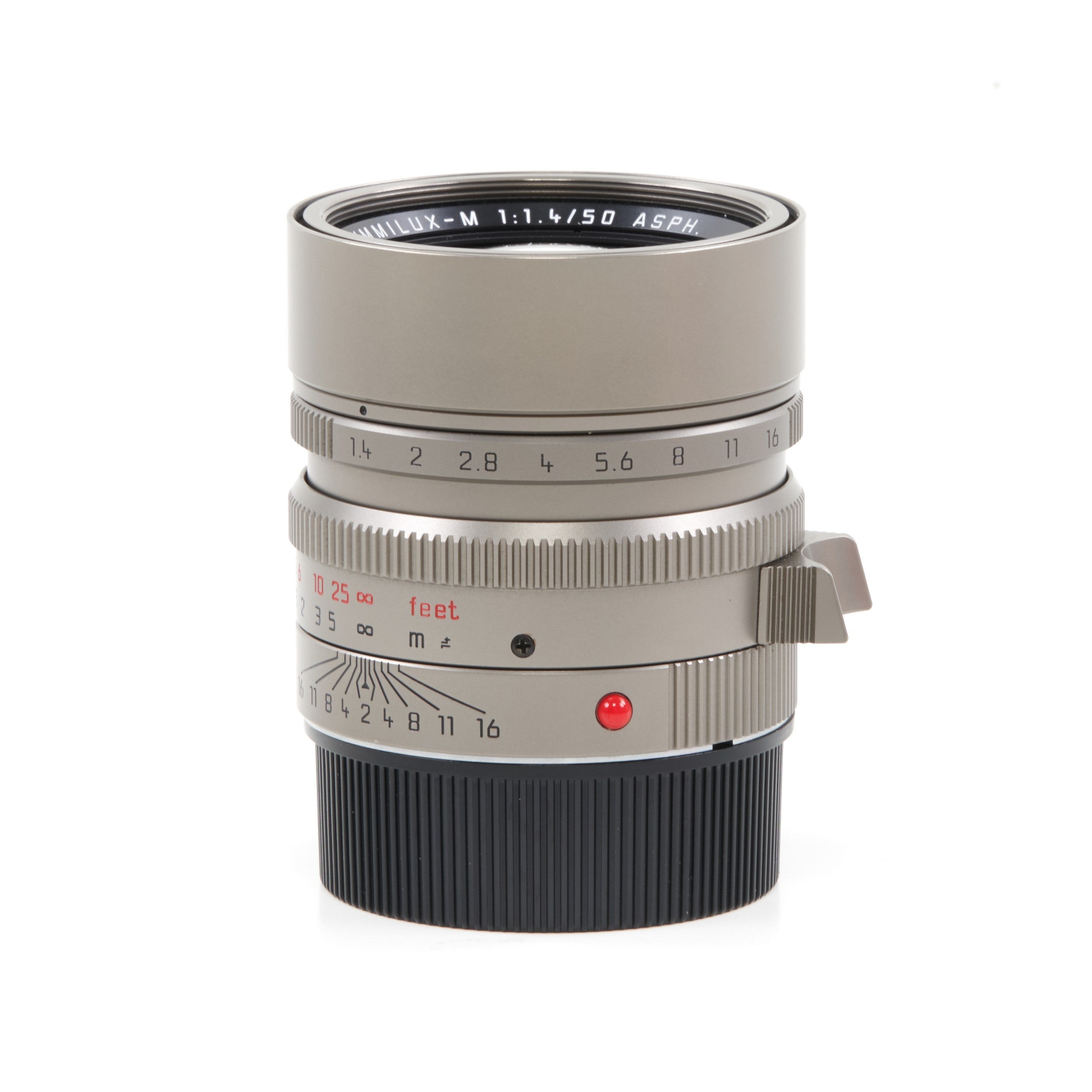 Leica 50mm f1.4 Summilux-M ASPH Titanium From M7 Titanium Set