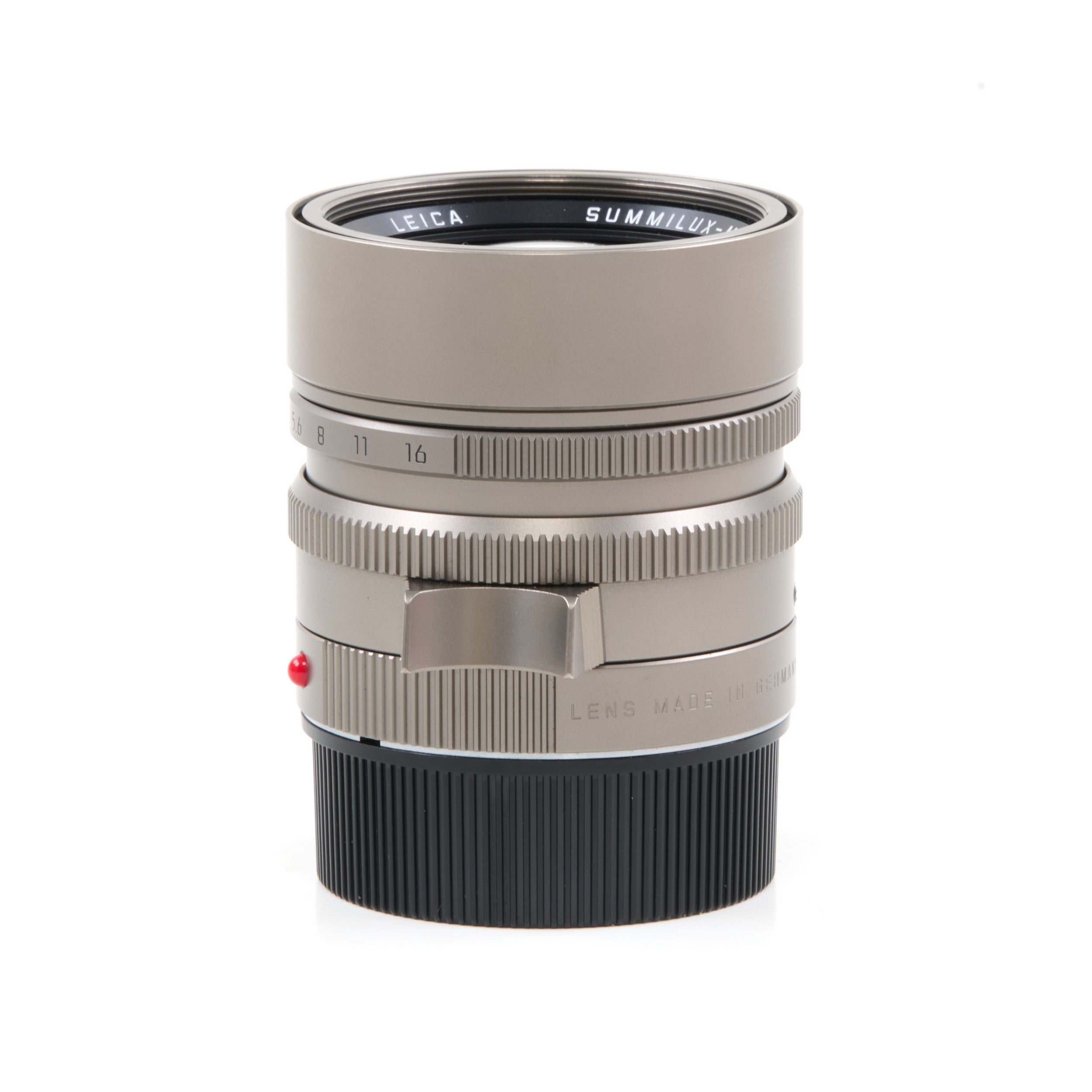 Leica 50mm f1.4 Summilux-M ASPH Titanium From M7 Titanium Set