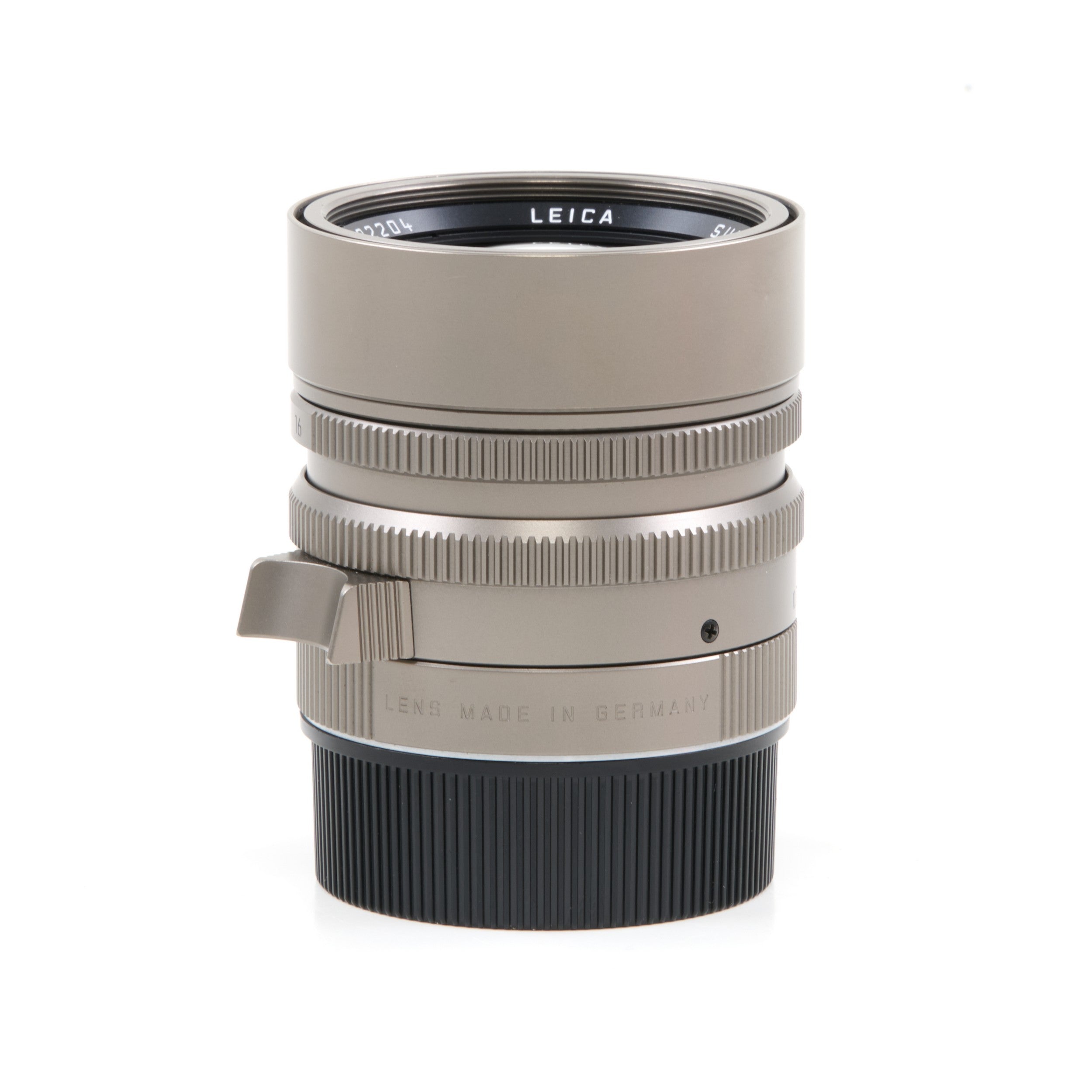 Leica 50mm f1.4 Summilux-M ASPH Titanium From M7 Titanium Set