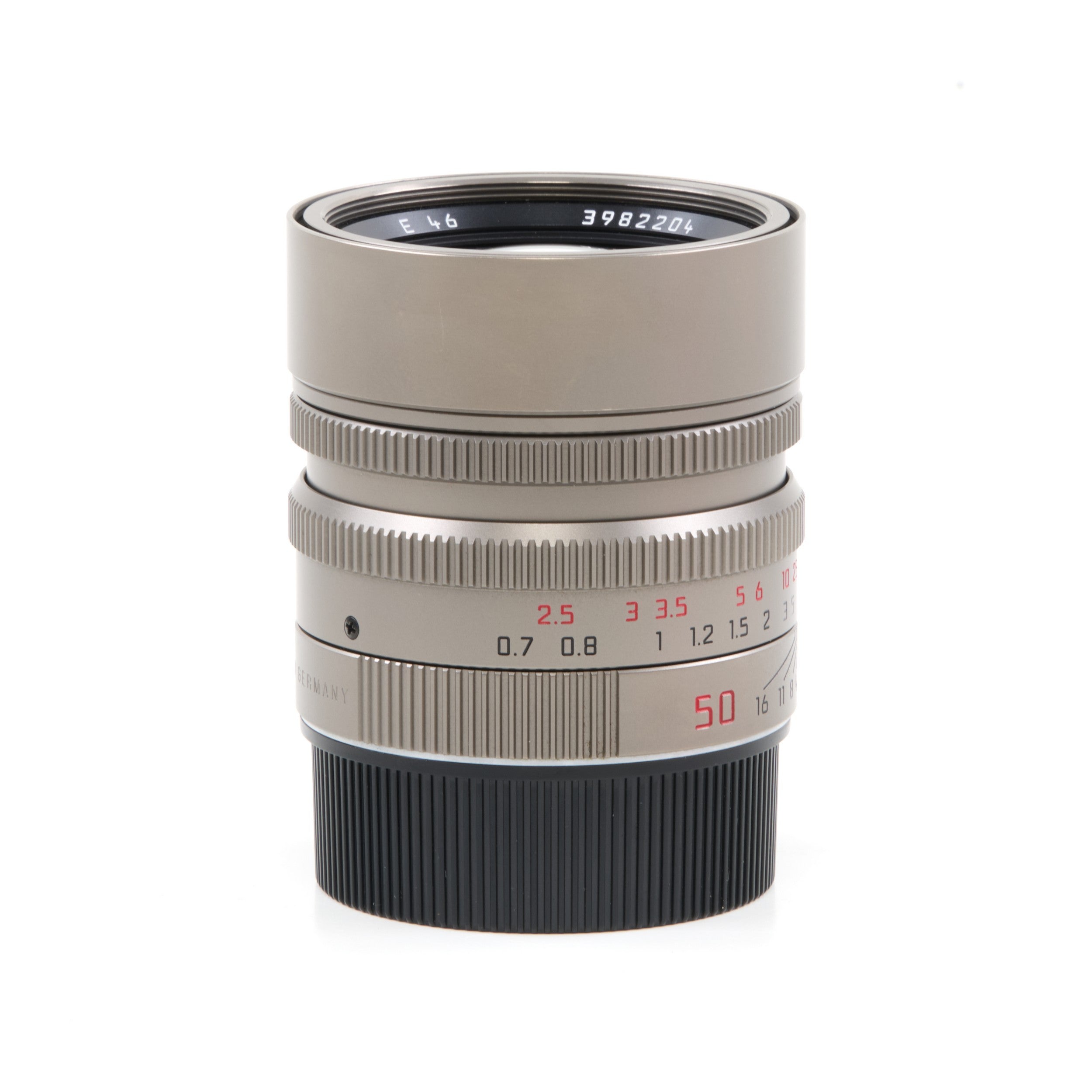 Leica 50mm f1.4 Summilux-M ASPH Titanium From M7 Titanium Set