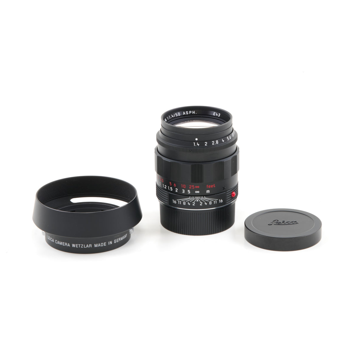 Leica 50mm f1.4 Summilux-M ASPH Limited Edition Black Chrome + Box