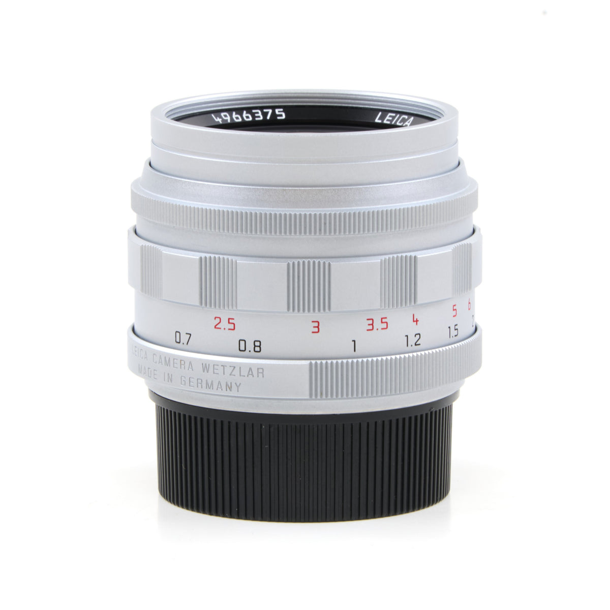 Leica 50mm f1.4 Summilux-M Re-Issue Silver + Box
