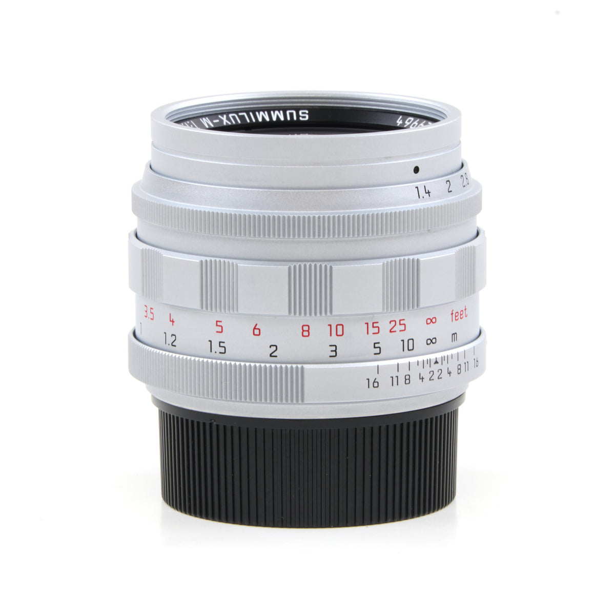 Leica 50mm f1.4 Summilux-M Re-Issue Silver + Box