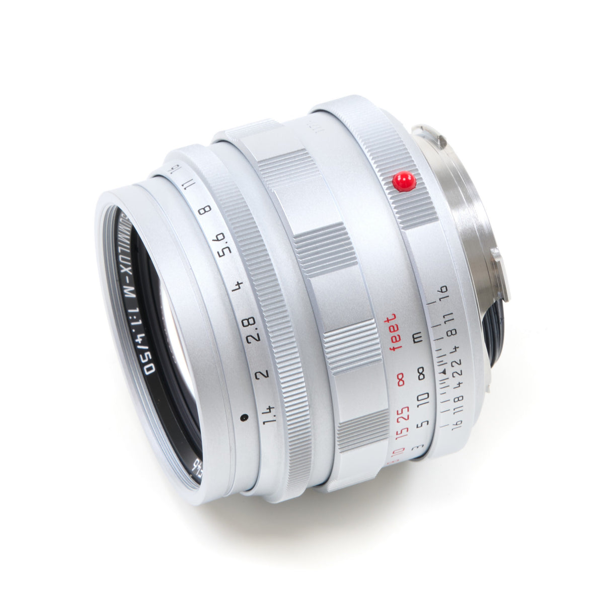 Leica 50mm f1.4 Summilux-M Re-Issue Silver + Box