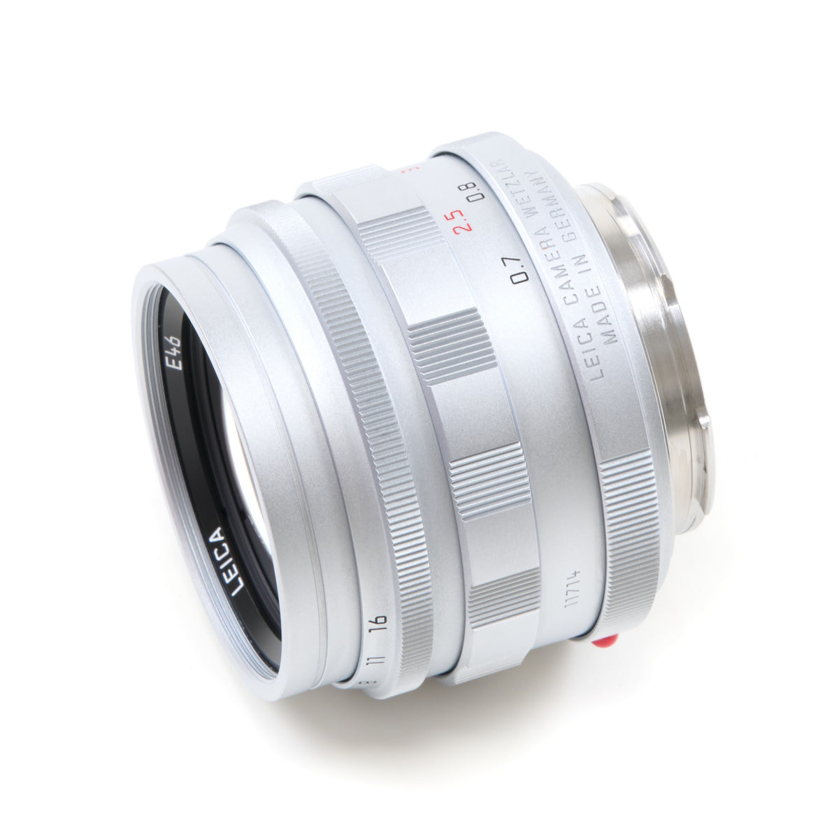 Leica 50mm f1.4 Summilux-M Re-Issue Silver + Box