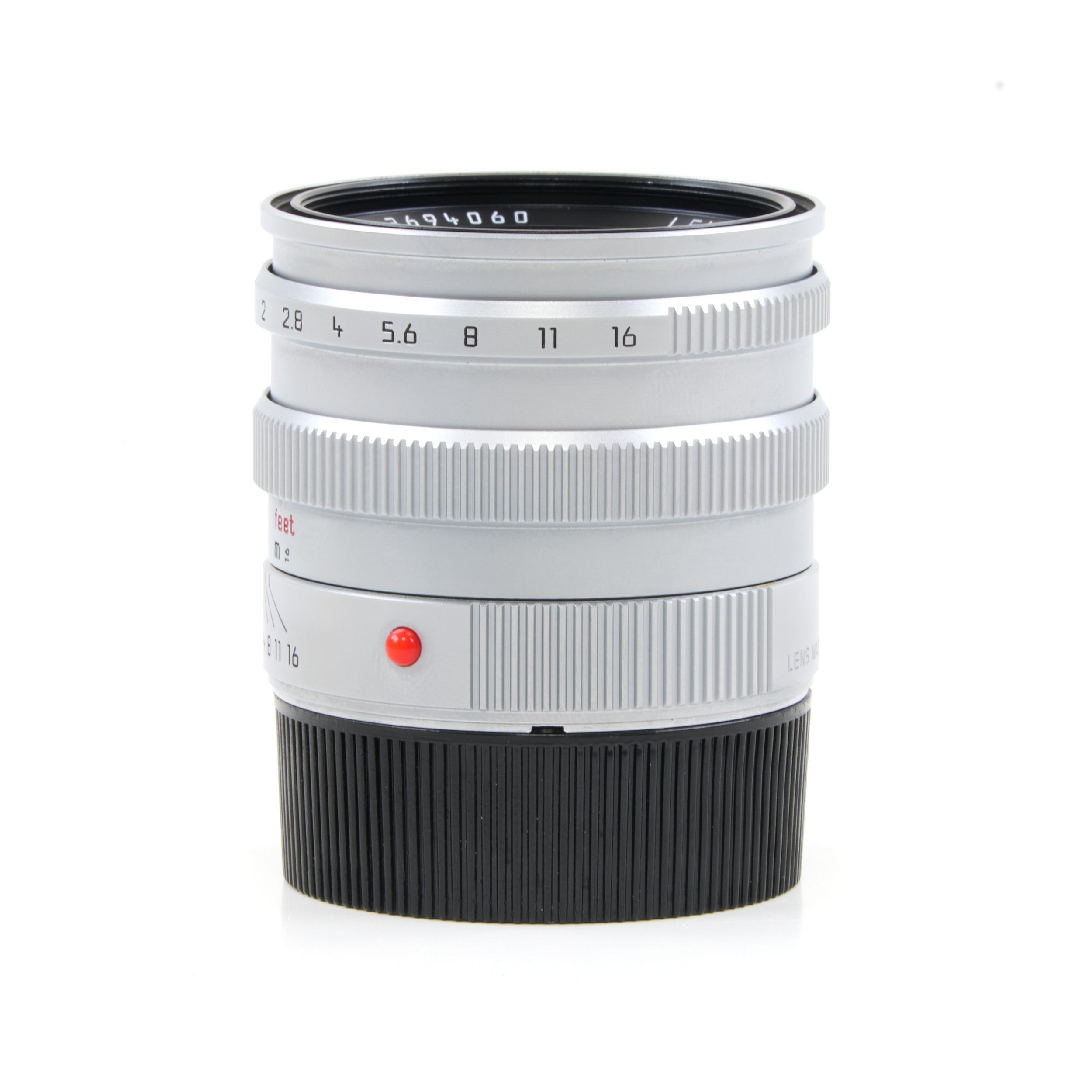 Leica 50mm f1.4 Summilux-M Pre-ASPH Silver