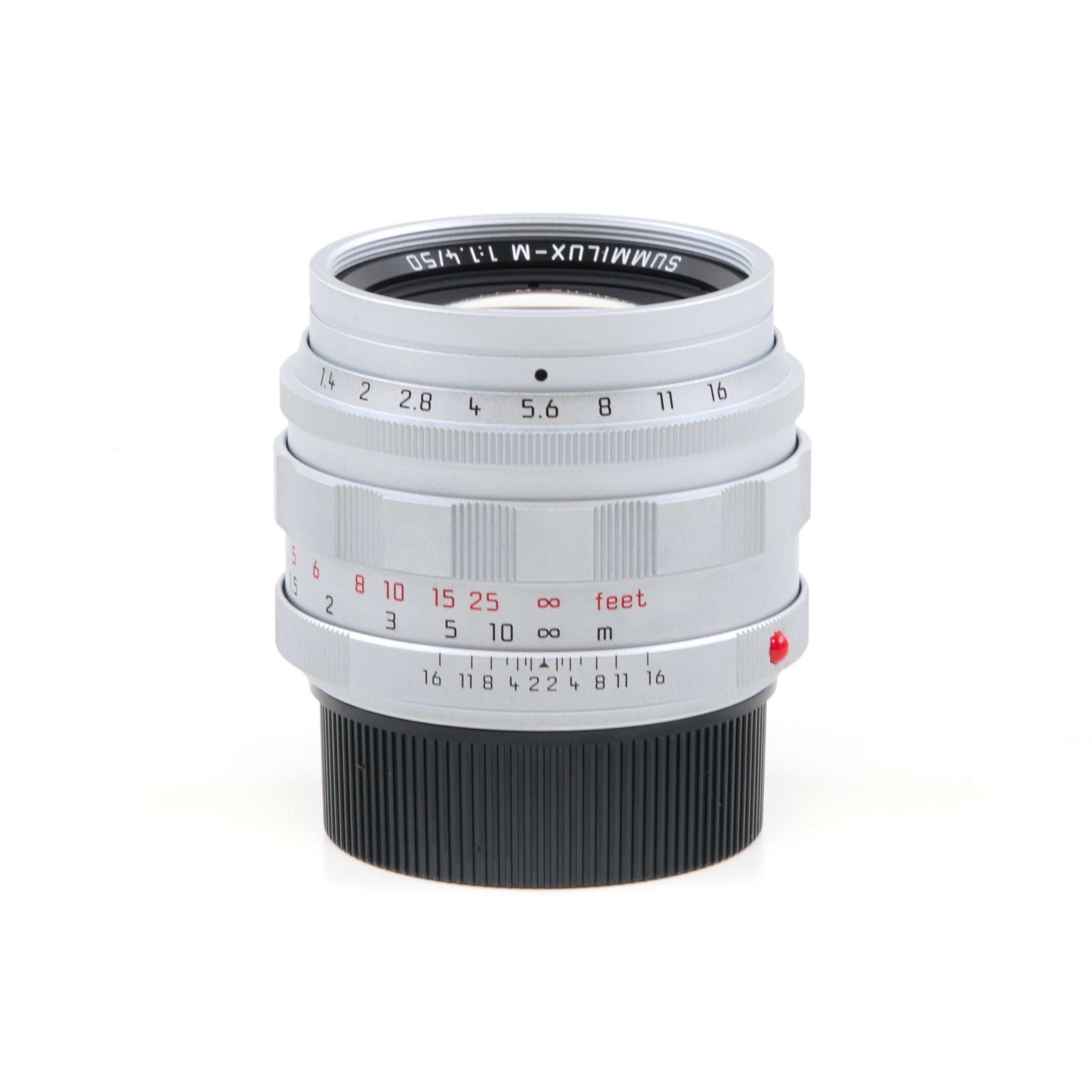 Leica 50mm f1.4 Summilux-M Re-Issue Silver + Box
