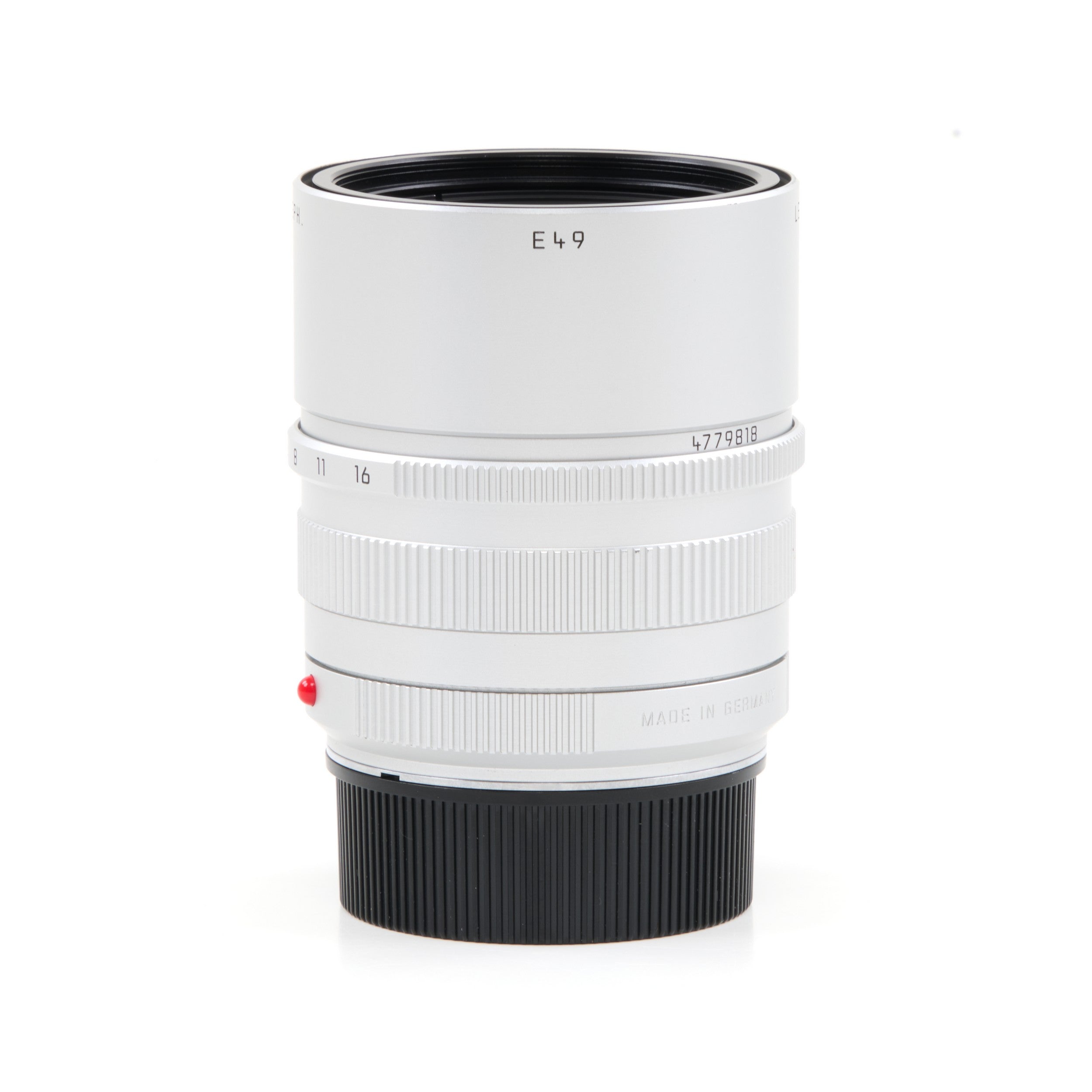 Leica 75mm f2 APO-Summicron-M ASPH Silver + Box