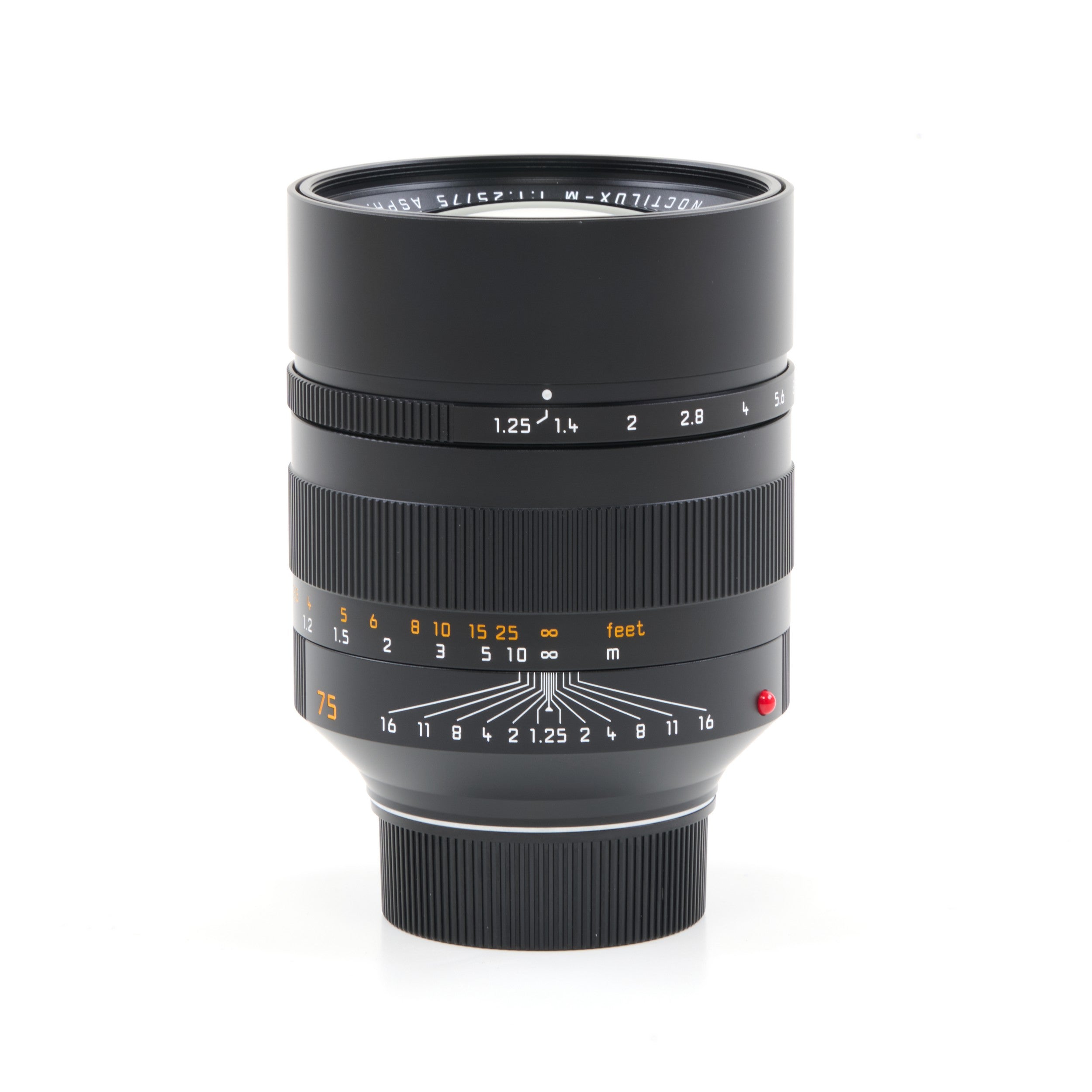 Leica 75mm f1.25 Noctilux-M ASPH + Box