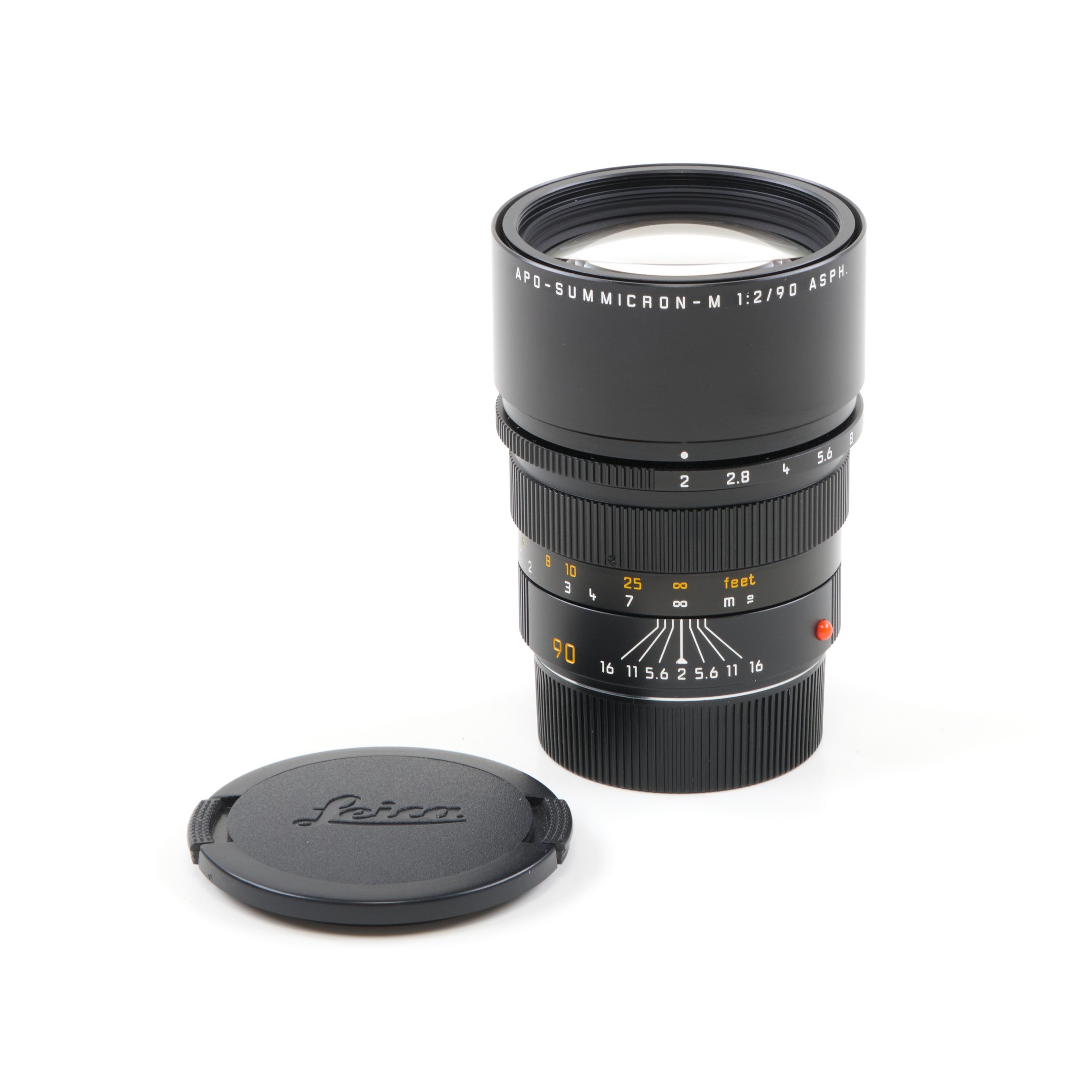 Leica 90mm f2 APO-Summicron-M ASPH Black