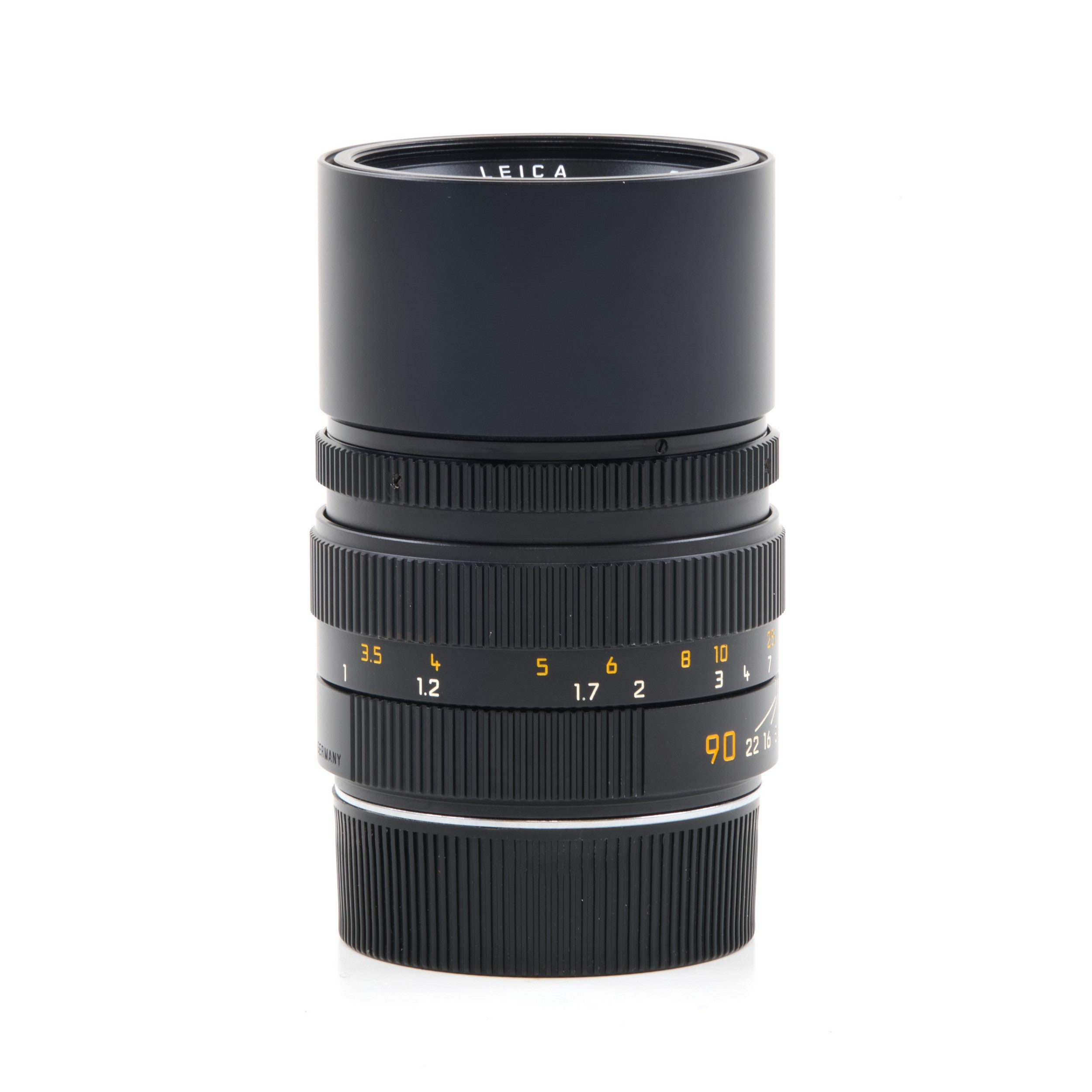 Leica 90mm f2.8 Elmarit-M Black + Box
