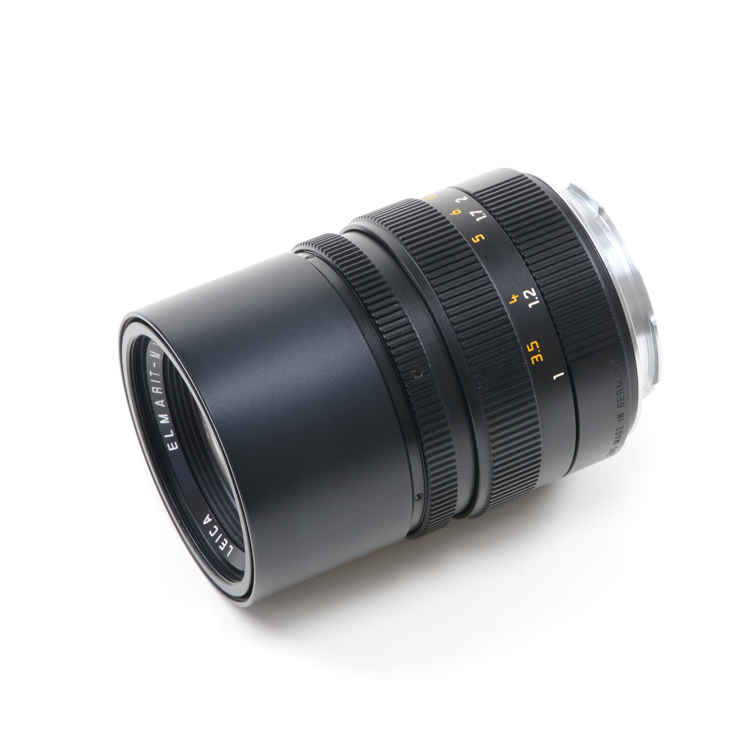 Leica 90mm f2.8 Elmarit-M Black + Box