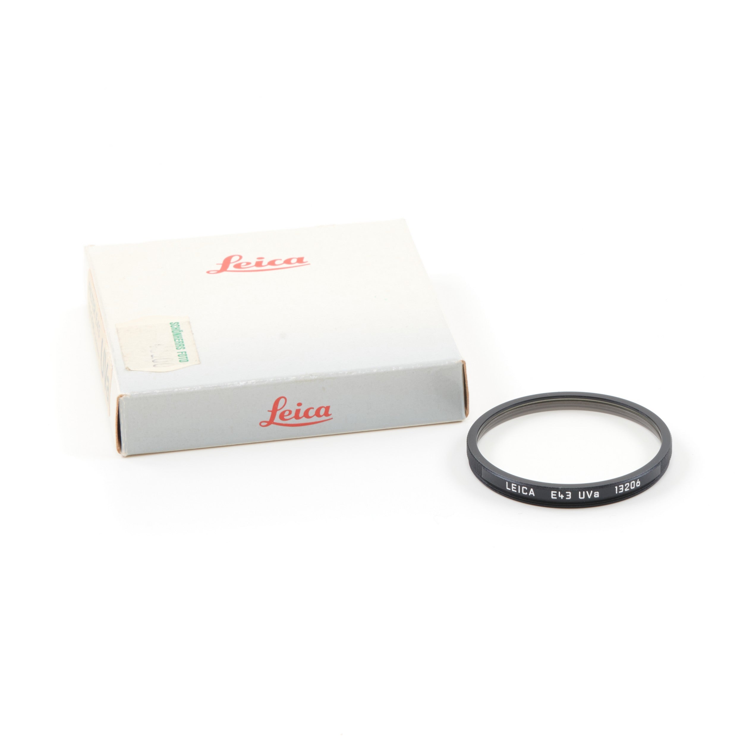 Leica E43 UVA Filter Black Slim Line + Box