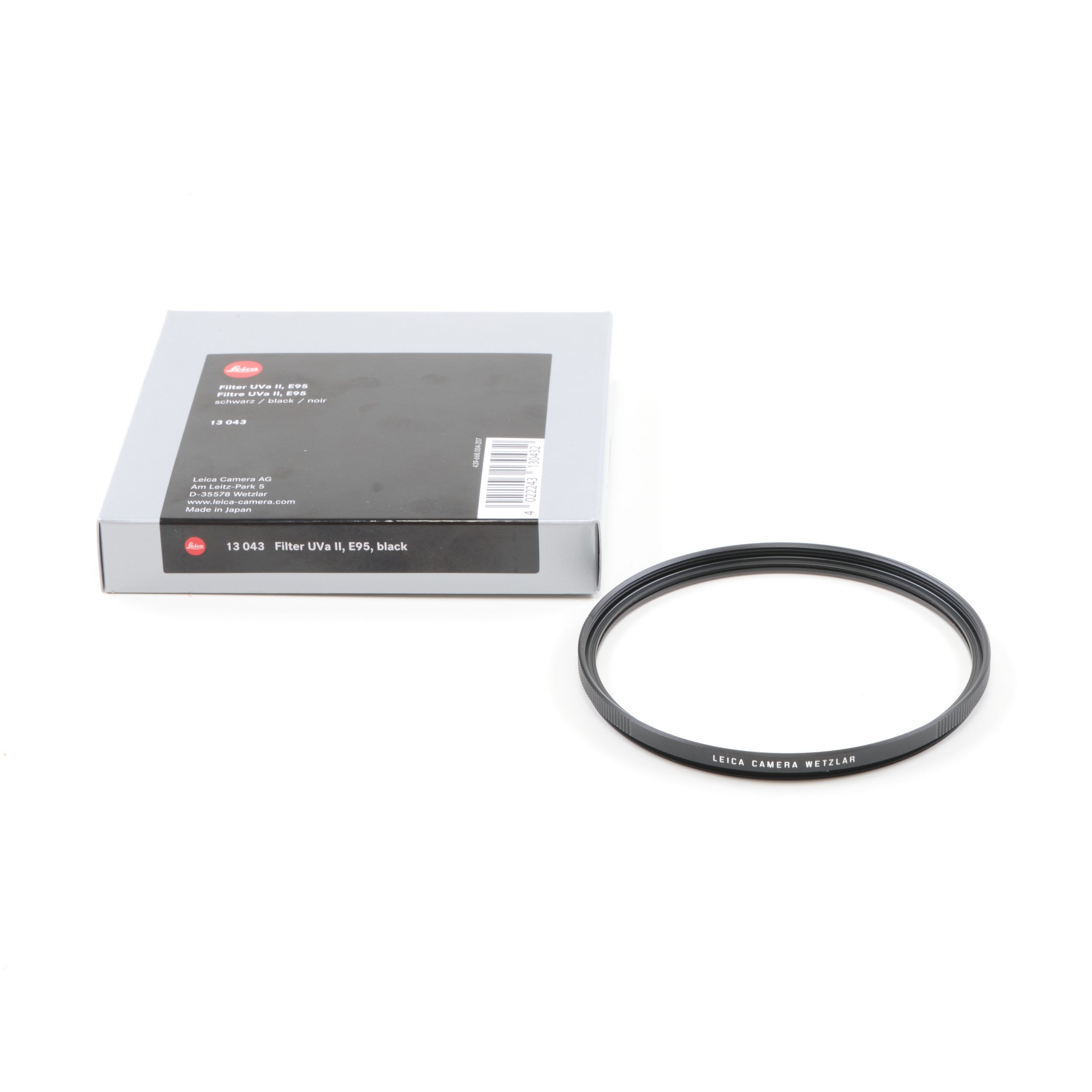 Leica E95 UVA II Filter + Box