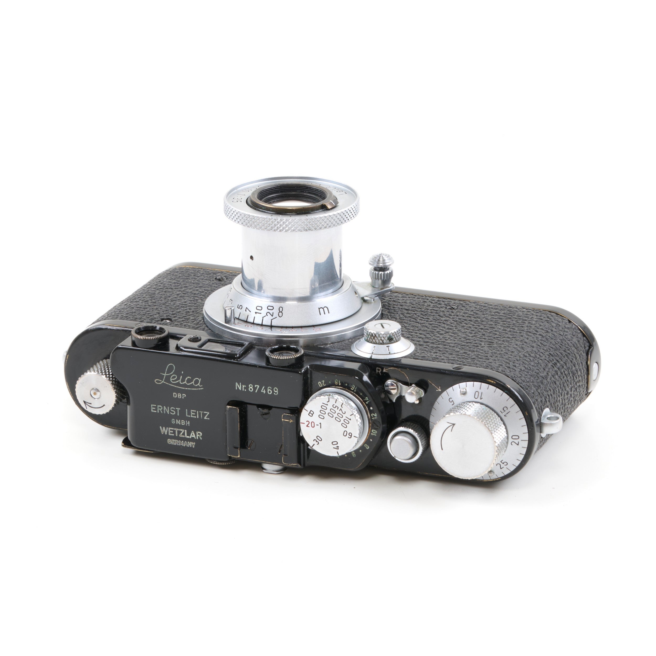 Leica II Conversion IIIA Syn + 50mm f3.5 Elmar