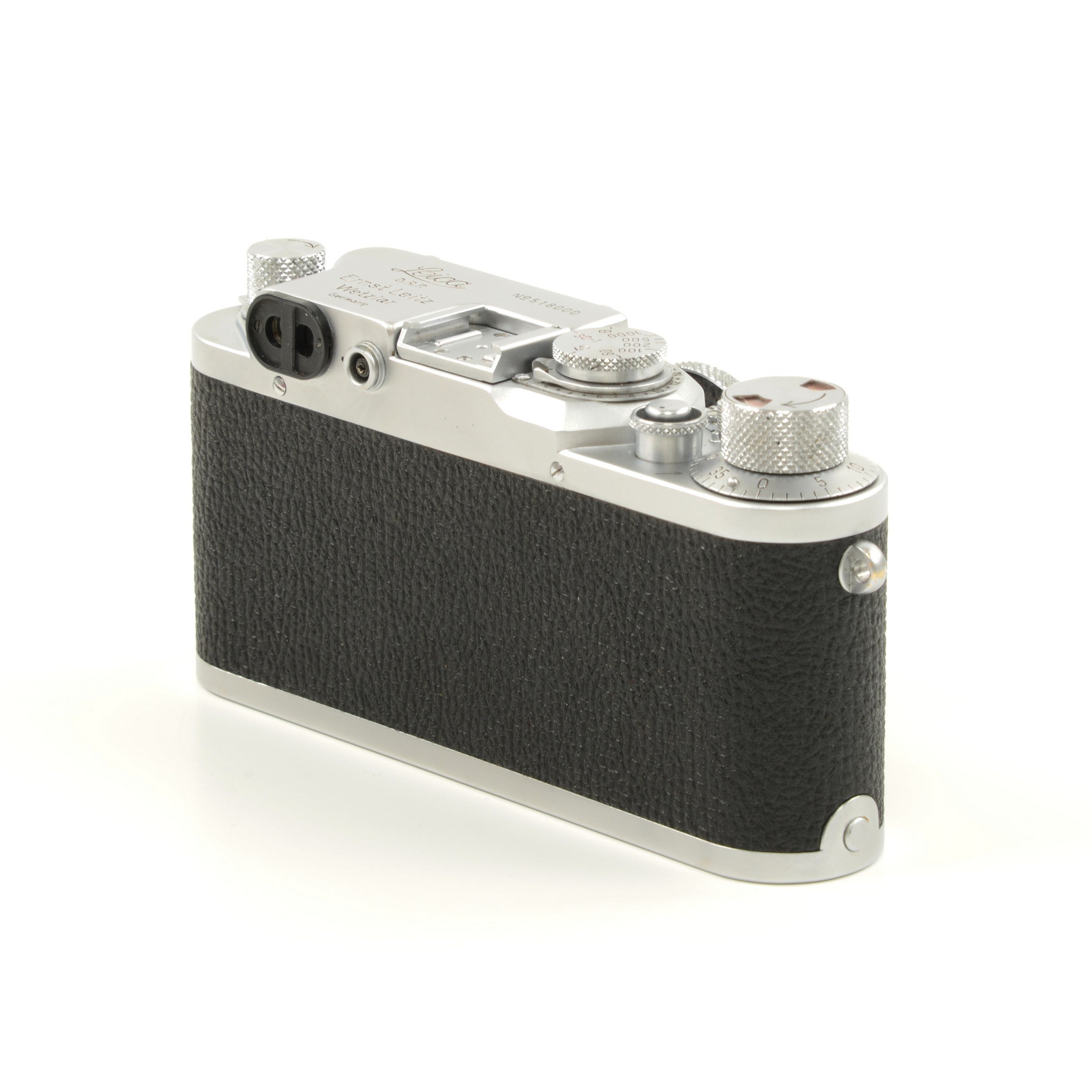 Leica IIIC Conversion IIIF + Leitz 50mm f3.5 Elmar + Box Extremely Nic