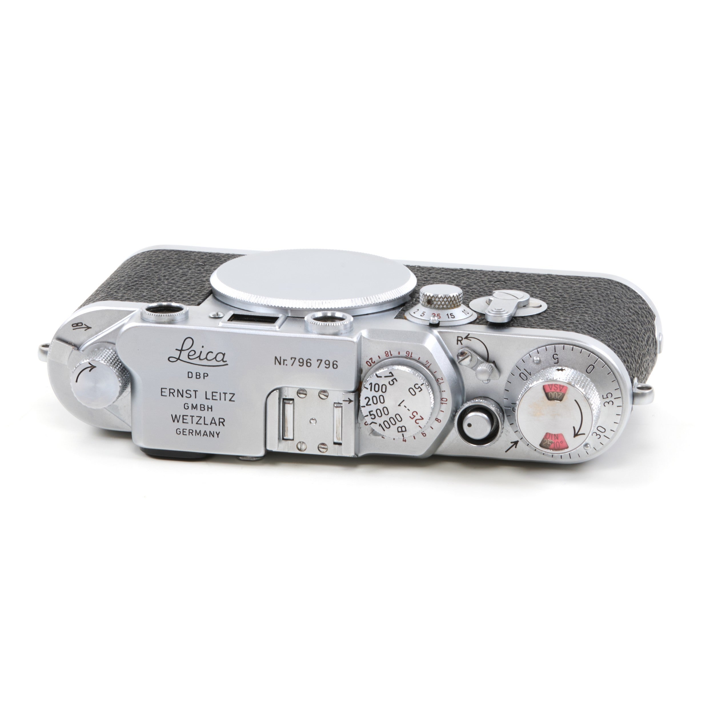 Leica IIIF Red Dial Self Timer NICE NUMBER 796 796