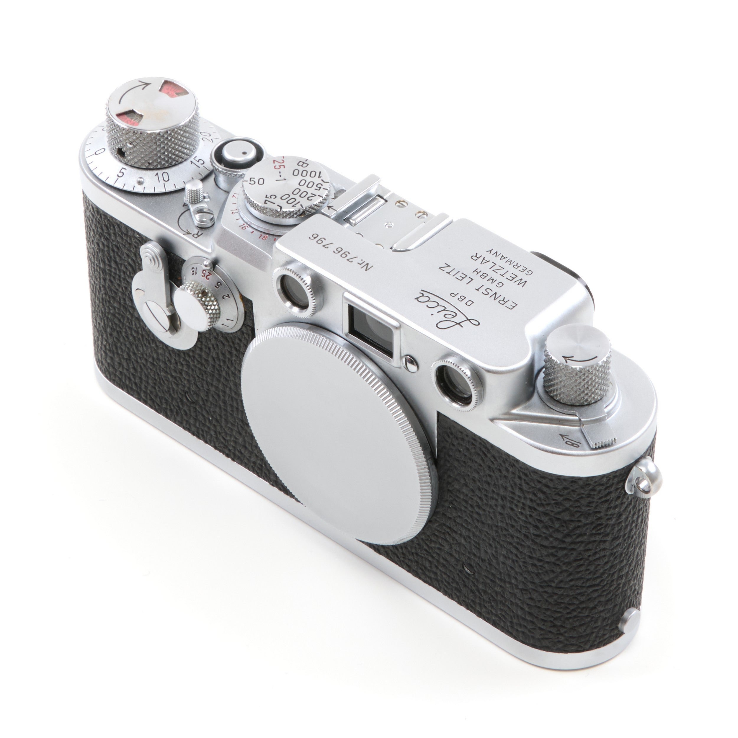 Leica IIIF Red Dial Self Timer NICE NUMBER 796 796