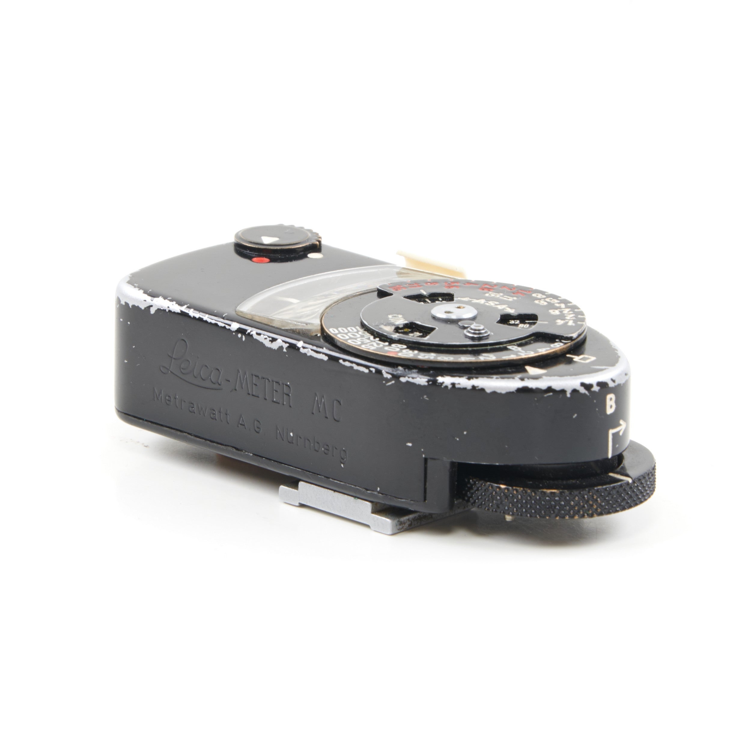 Leica Light Meter MC Black Paint + Box