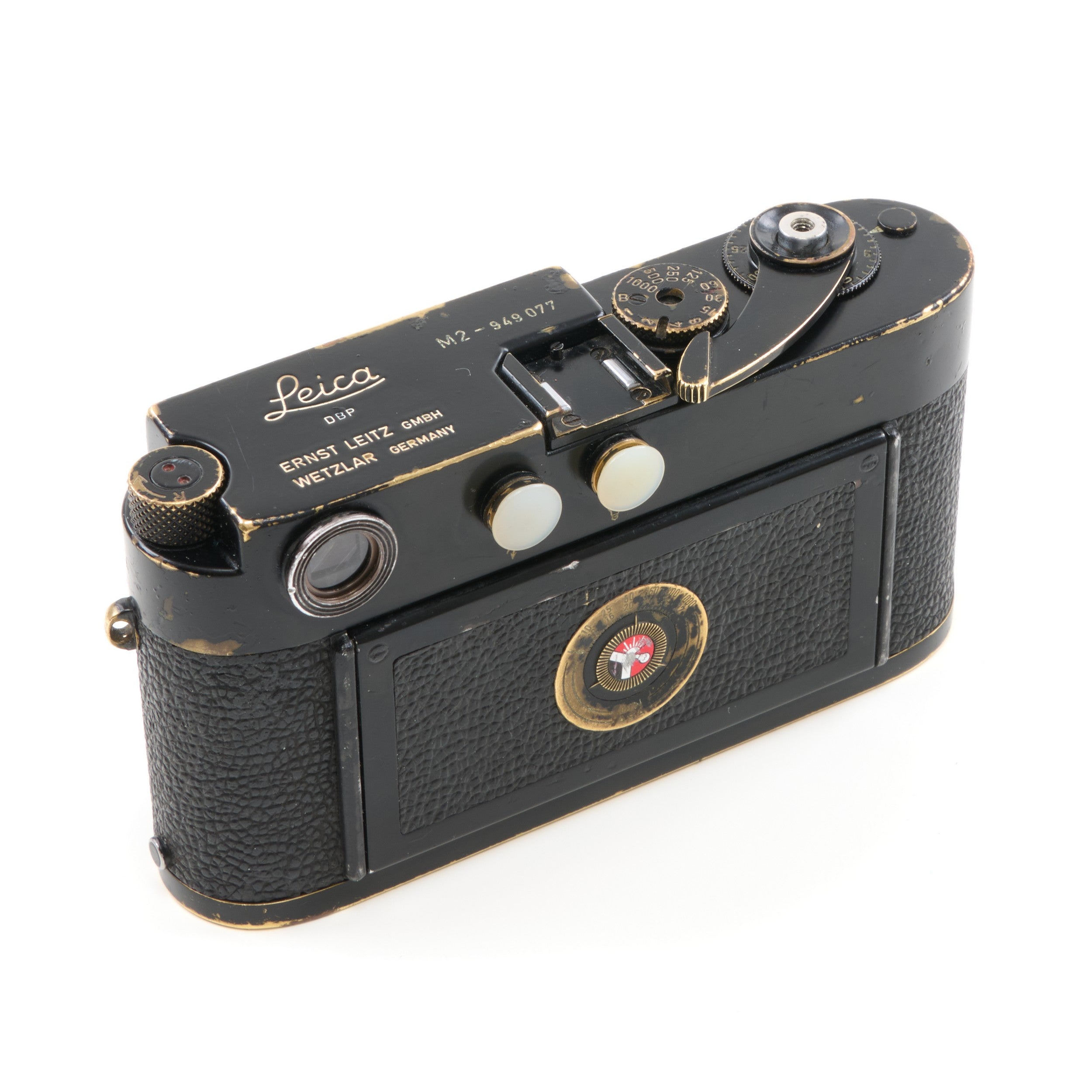 Leica M2 Black Paint 949XXX First Batch Rewind Lever