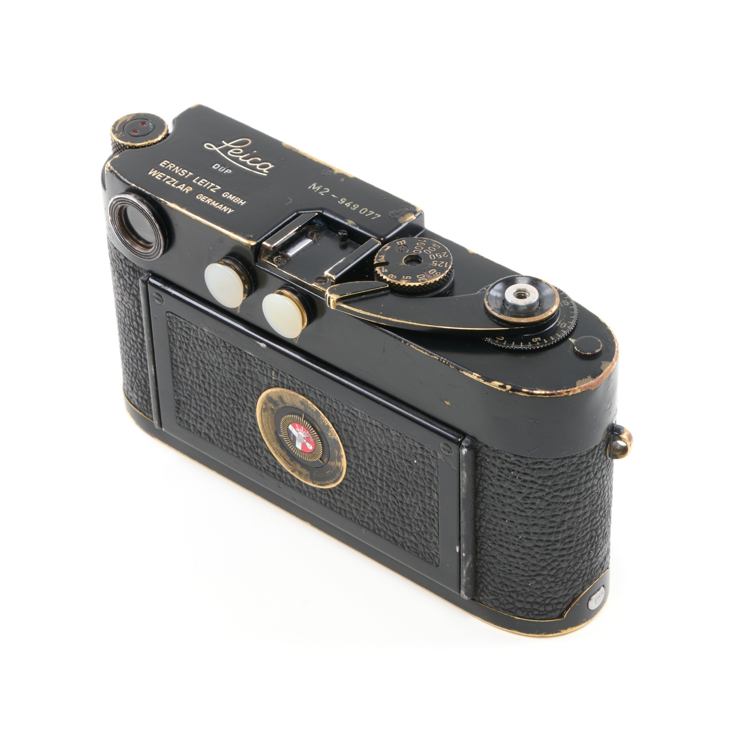 Leica M2 Black Paint 949XXX First Batch Rewind Lever