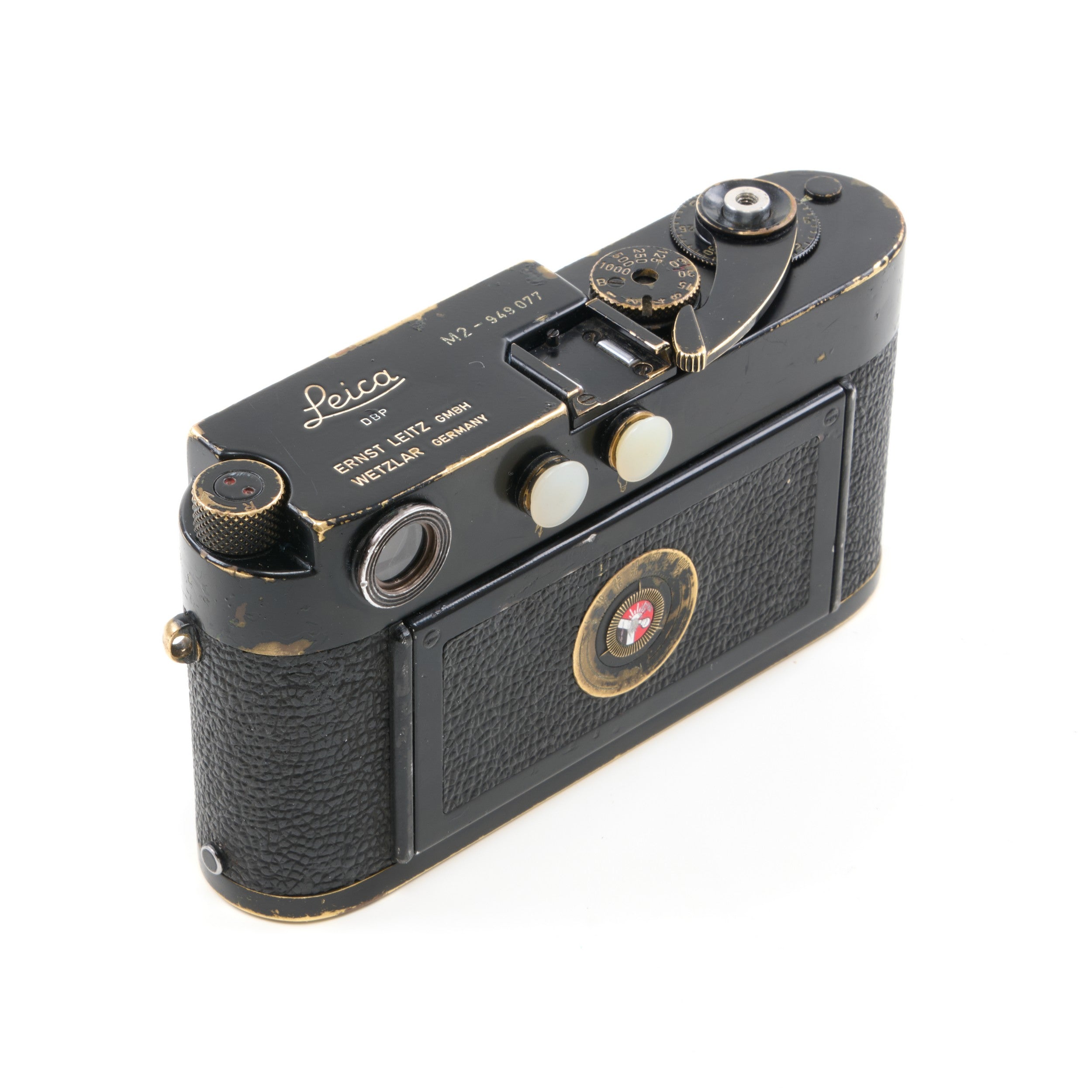 Leica M2 Black Paint 949XXX First Batch Rewind Lever
