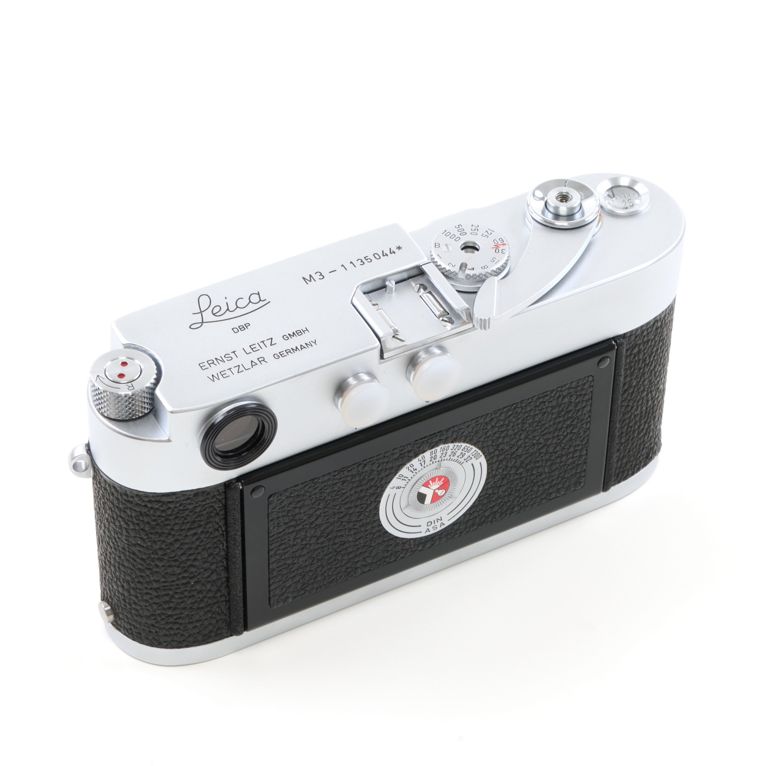 Leica M3 Single Stroke Silver With Asterisk Symbol