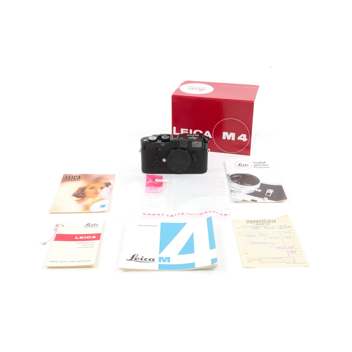 Leica M4 Black Paint + Box