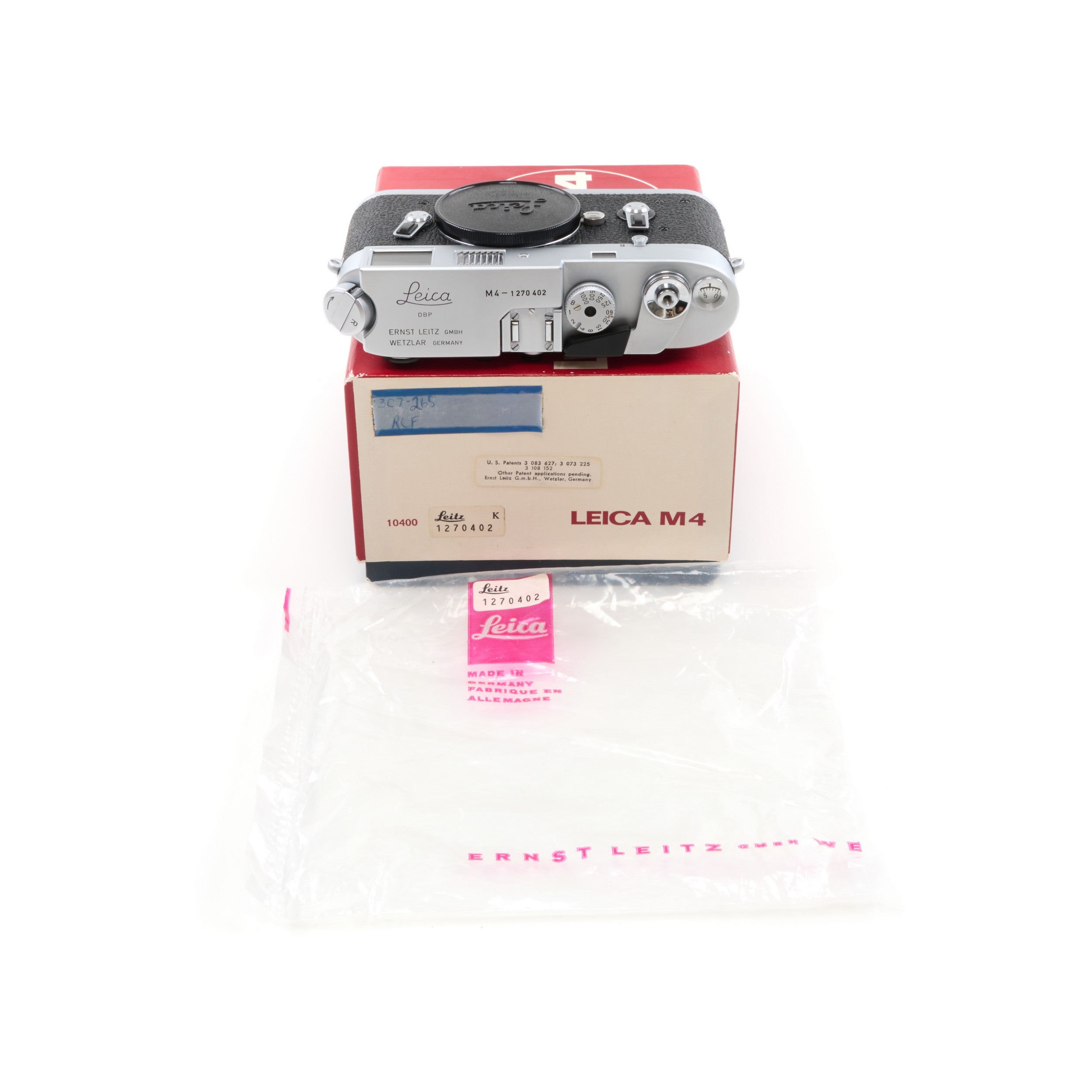 Leica M4 Silver + Box