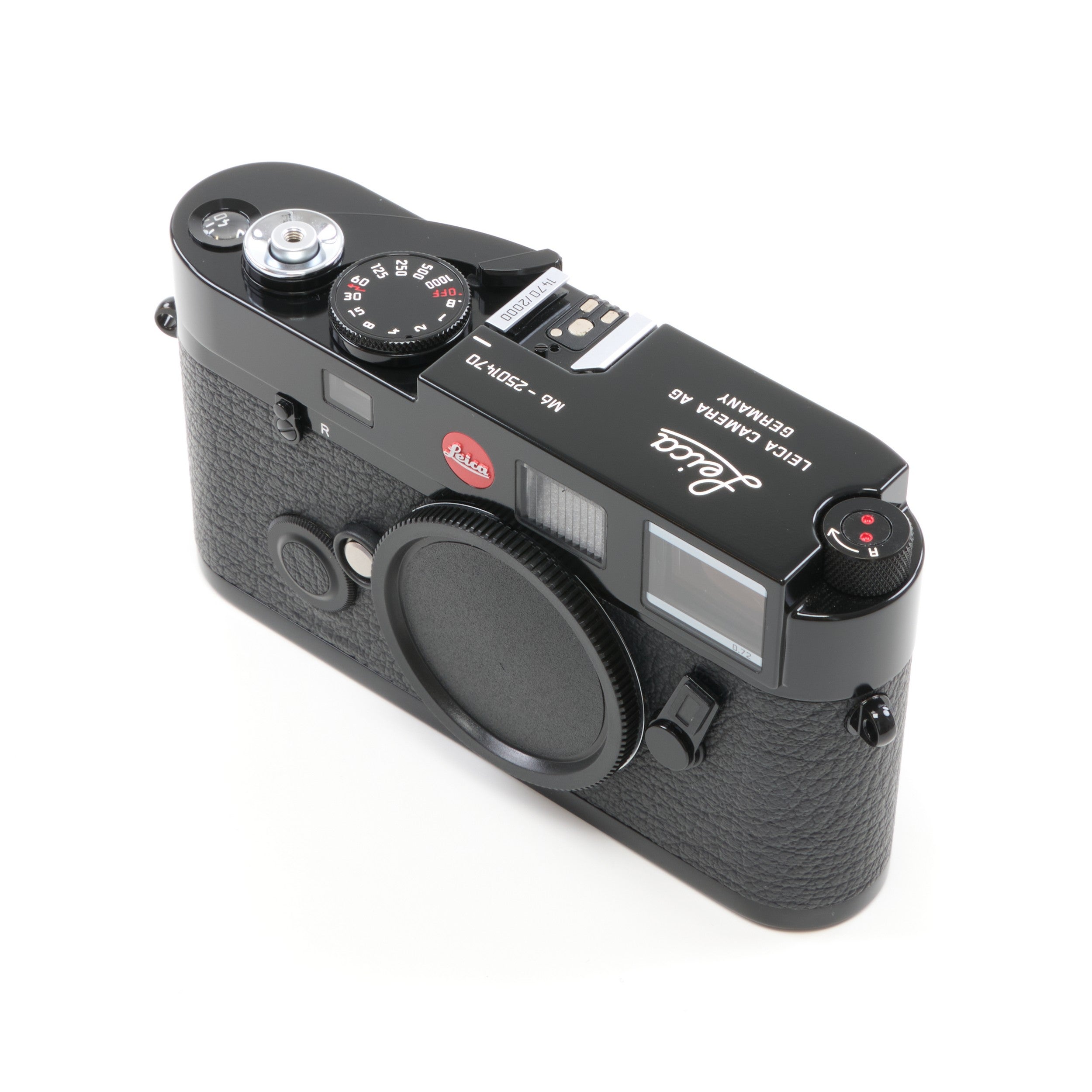 Leica M6 TTL Millennium Black Paint + Box