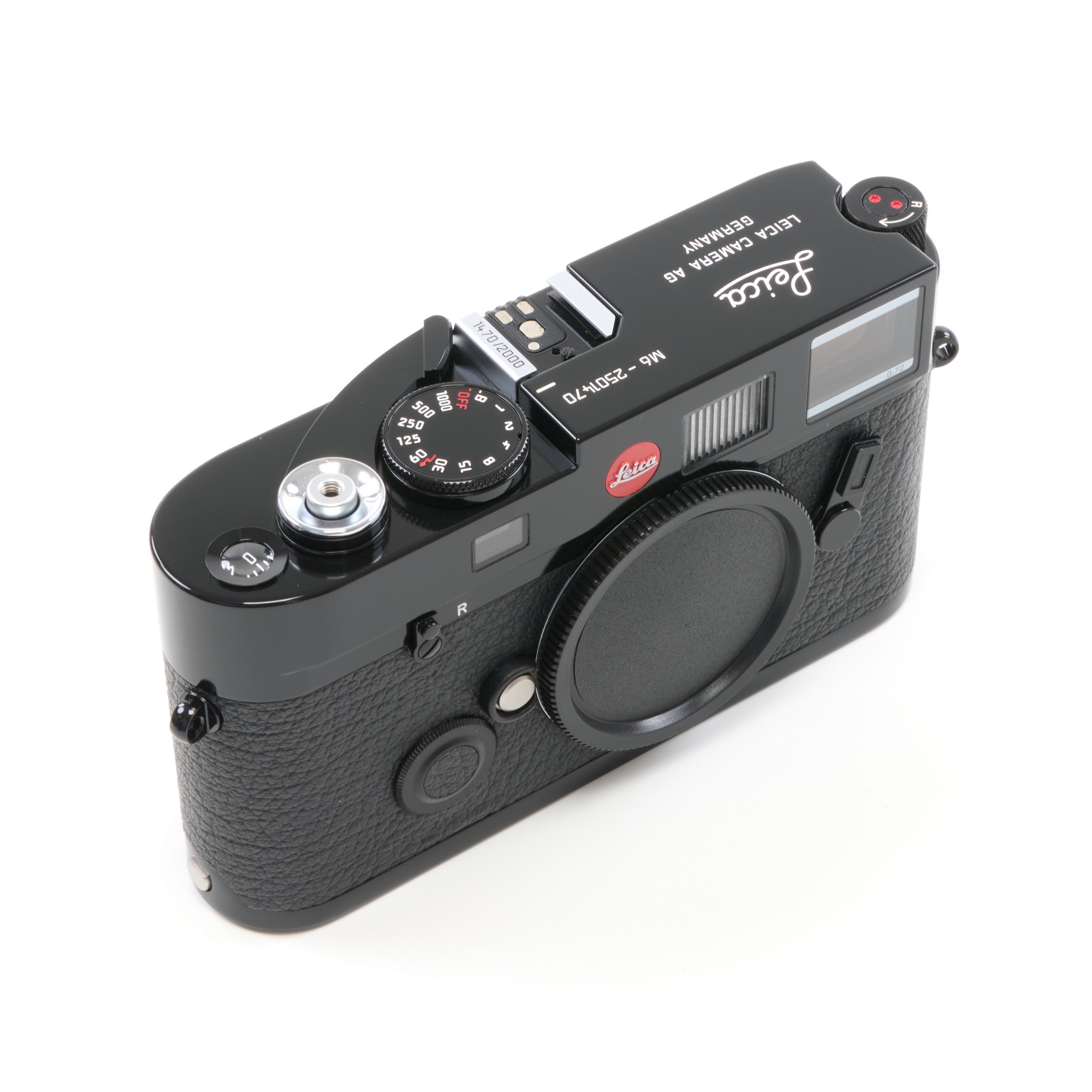Leica M6 TTL Millennium Black Paint + Box