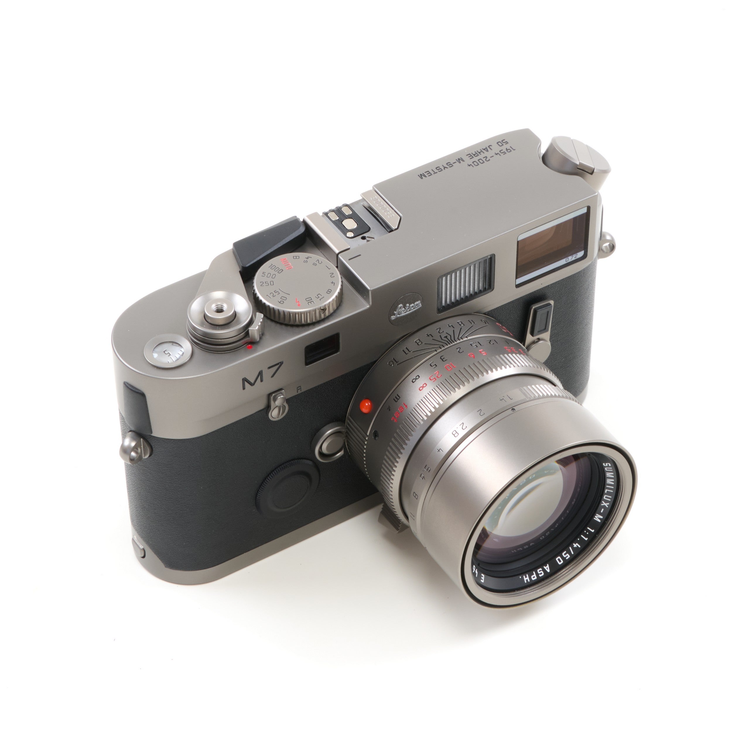 Leica M7 Titanium Set "50 Jahre Leica M System" + Box