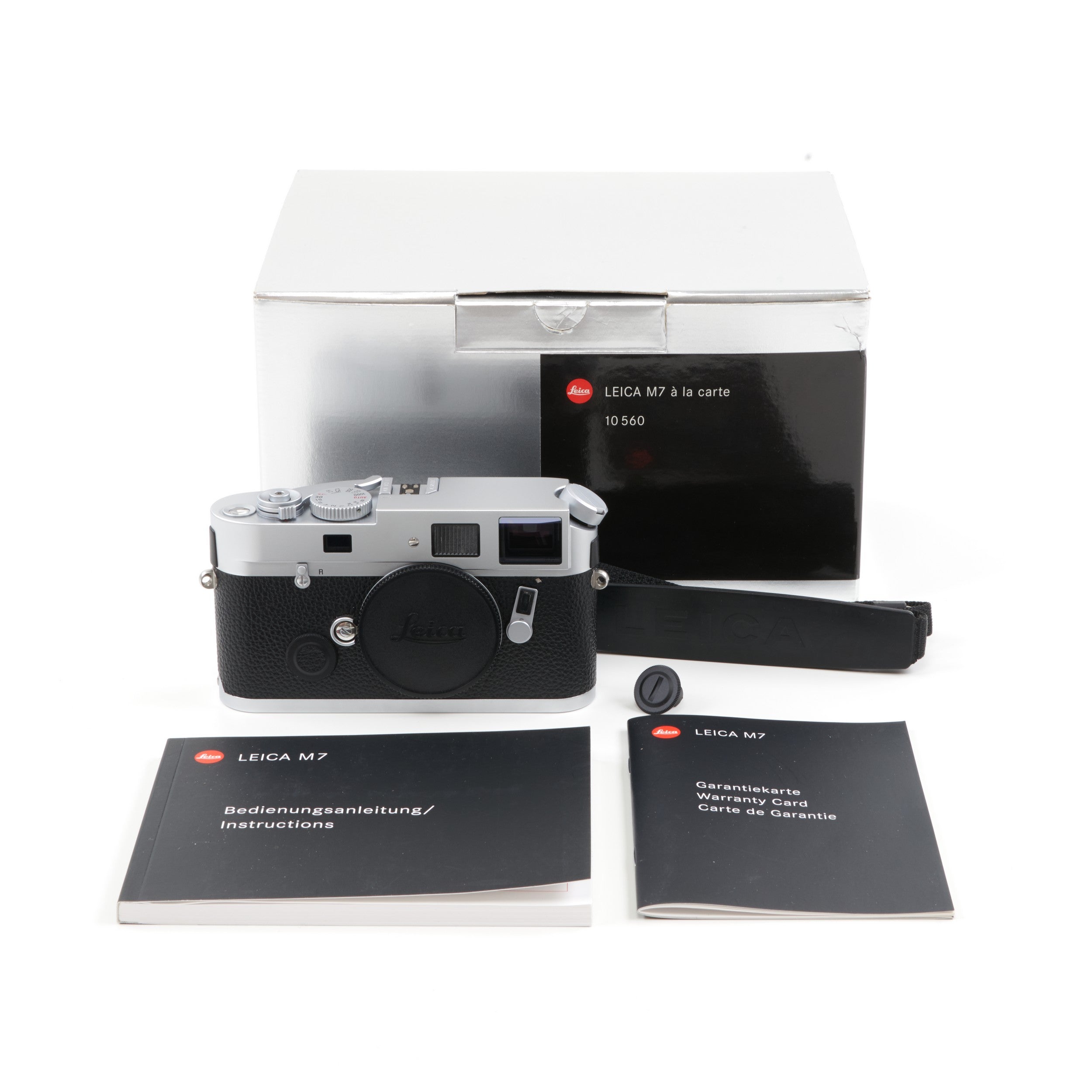Leica M7 Silver A La Carte + Box